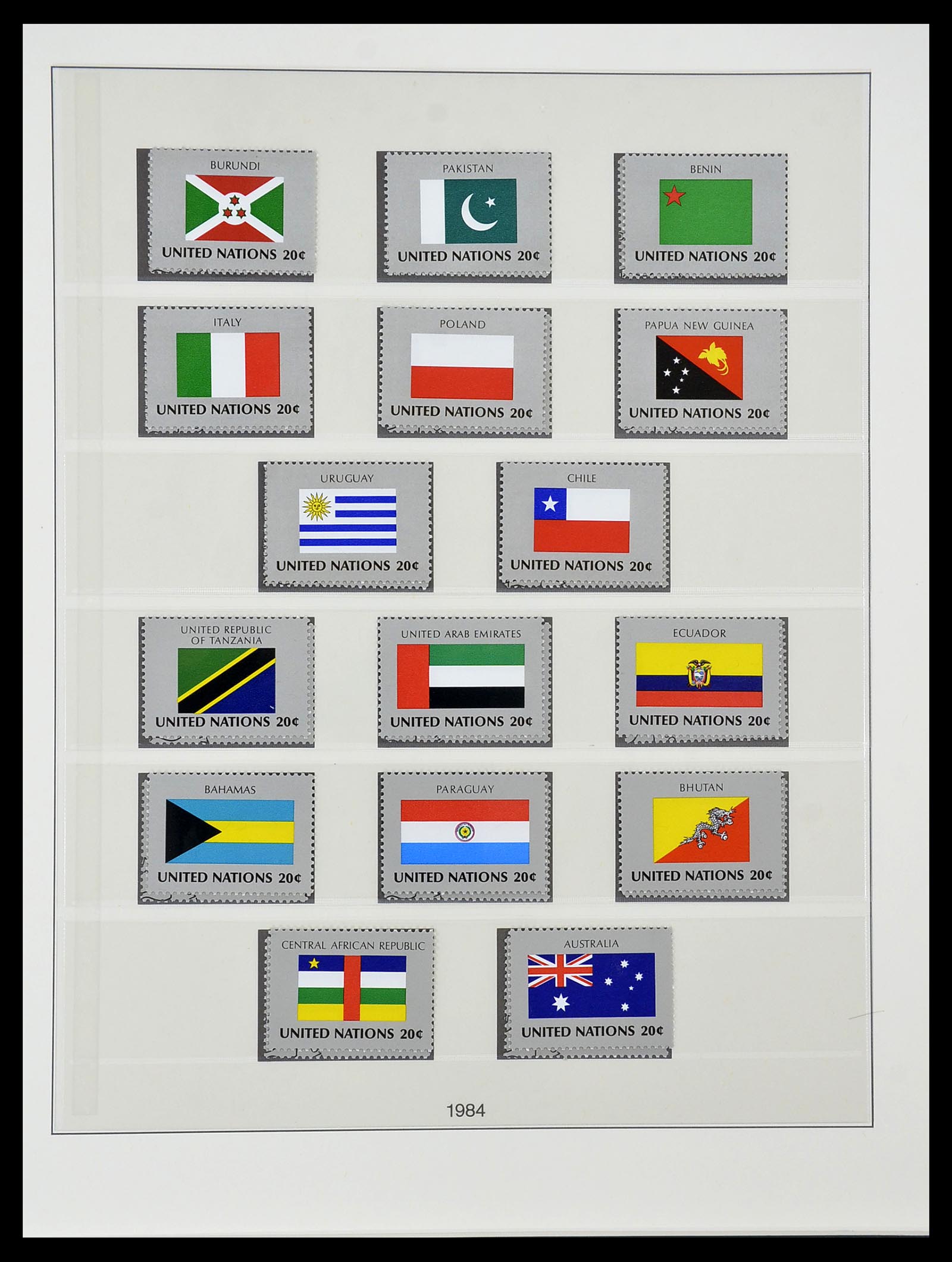 34515 088 - Postzegelverzameling 34515 Verenigde Naties 1951-2005.