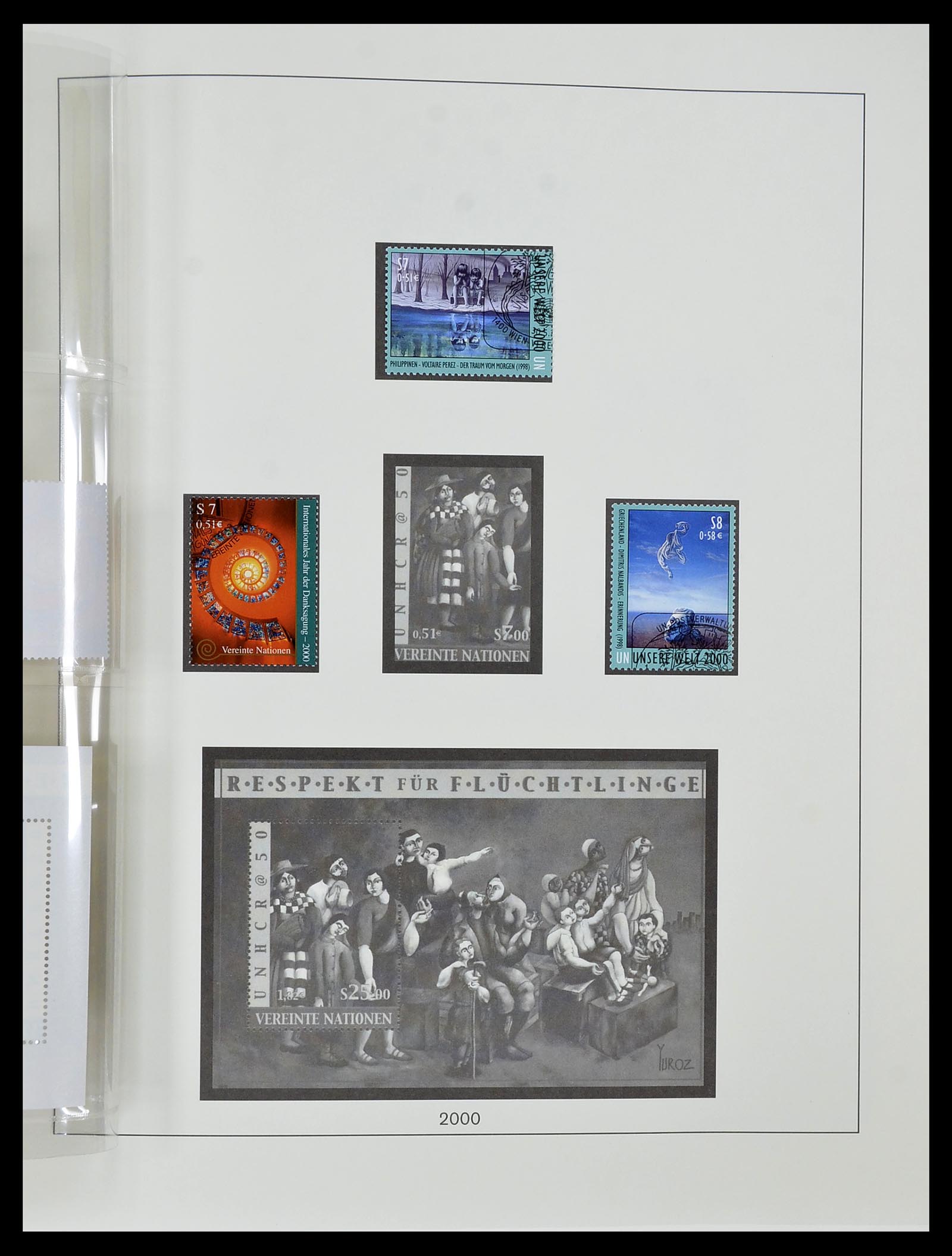 34515 483 - Postzegelverzameling 34515 Verenigde Naties 1951-2005.