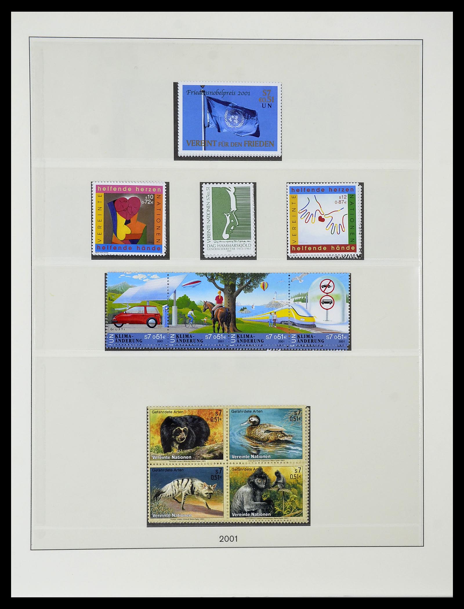 34515 484 - Postzegelverzameling 34515 Verenigde Naties 1951-2005.