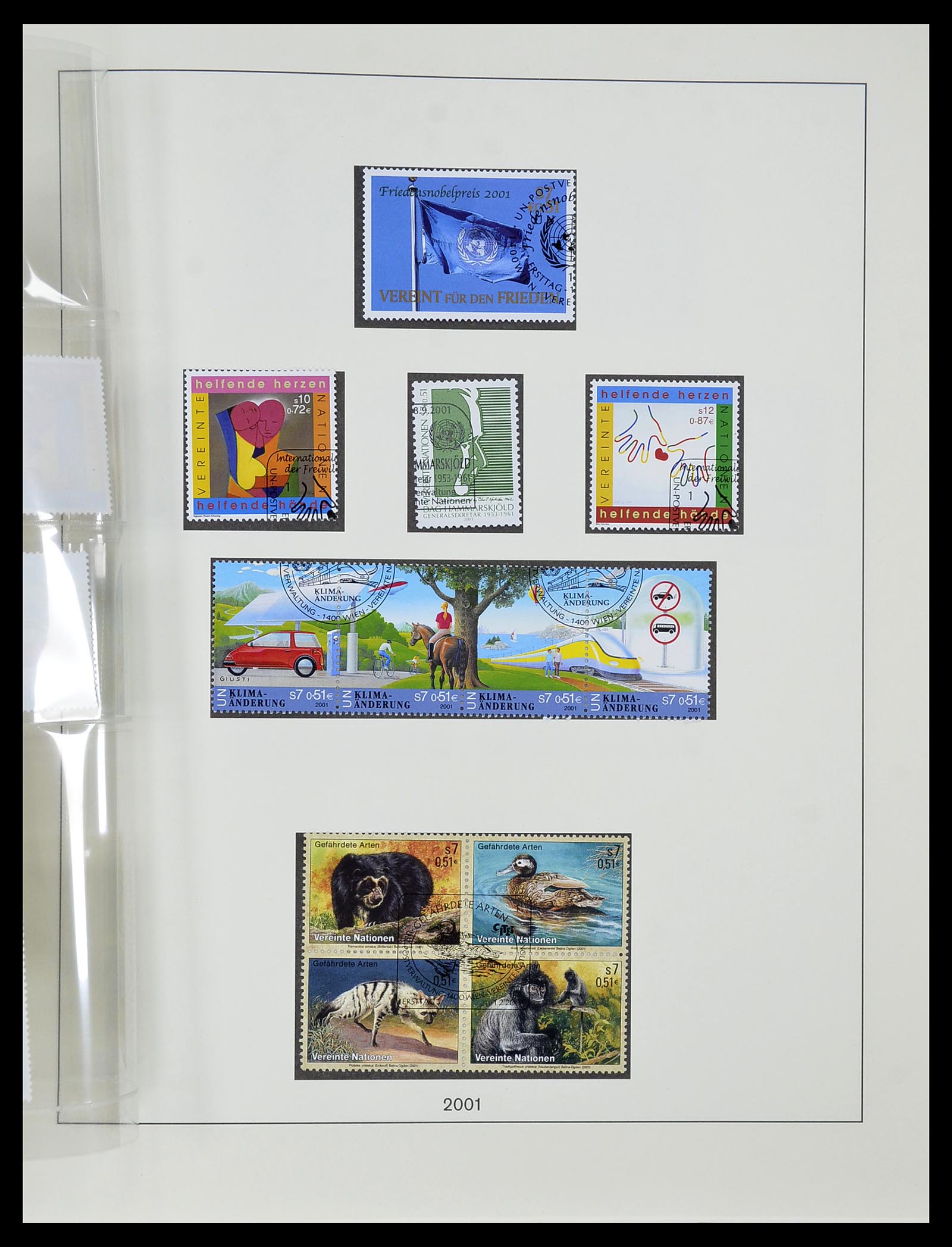 34515 485 - Postzegelverzameling 34515 Verenigde Naties 1951-2005.