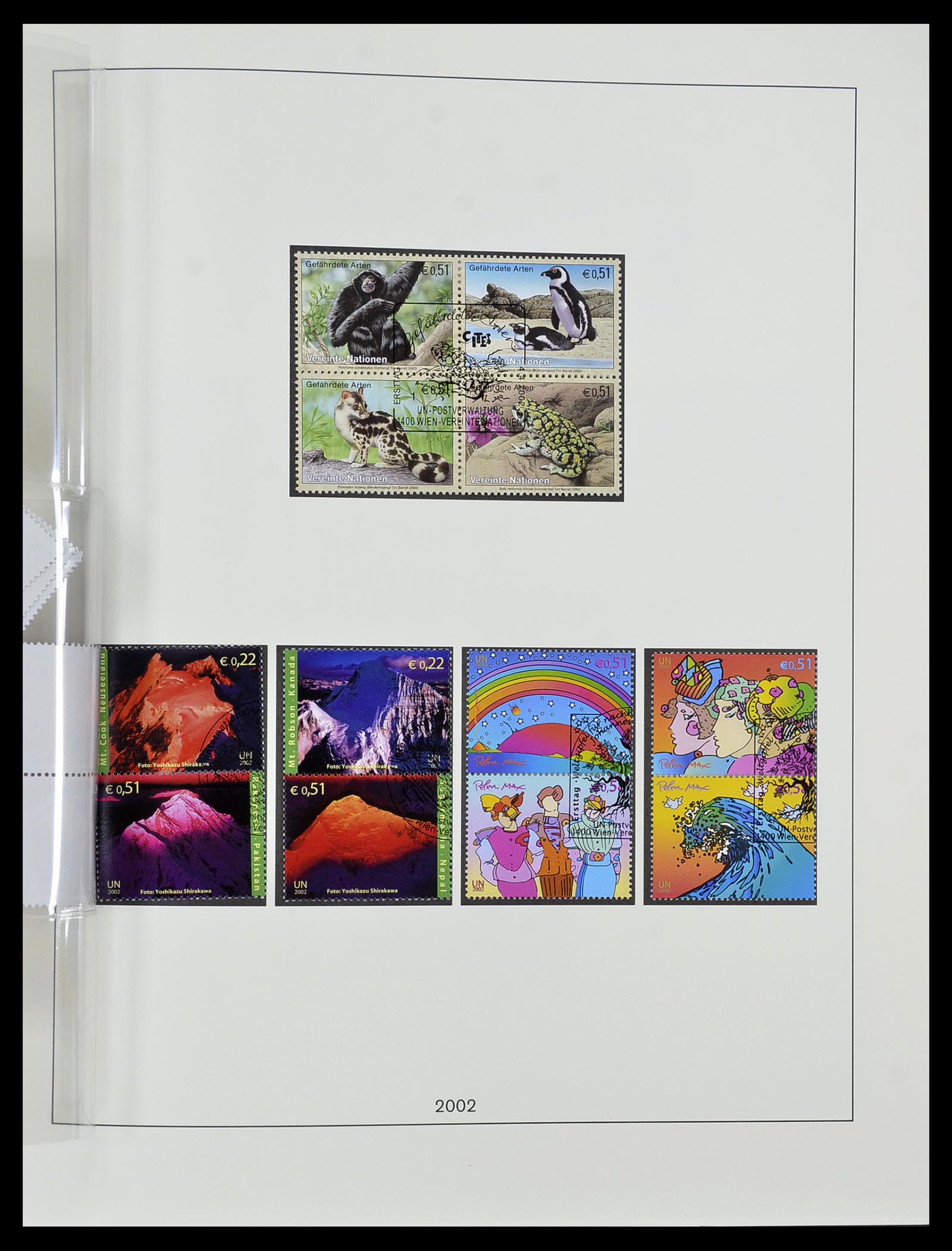 34515 493 - Postzegelverzameling 34515 Verenigde Naties 1951-2005.