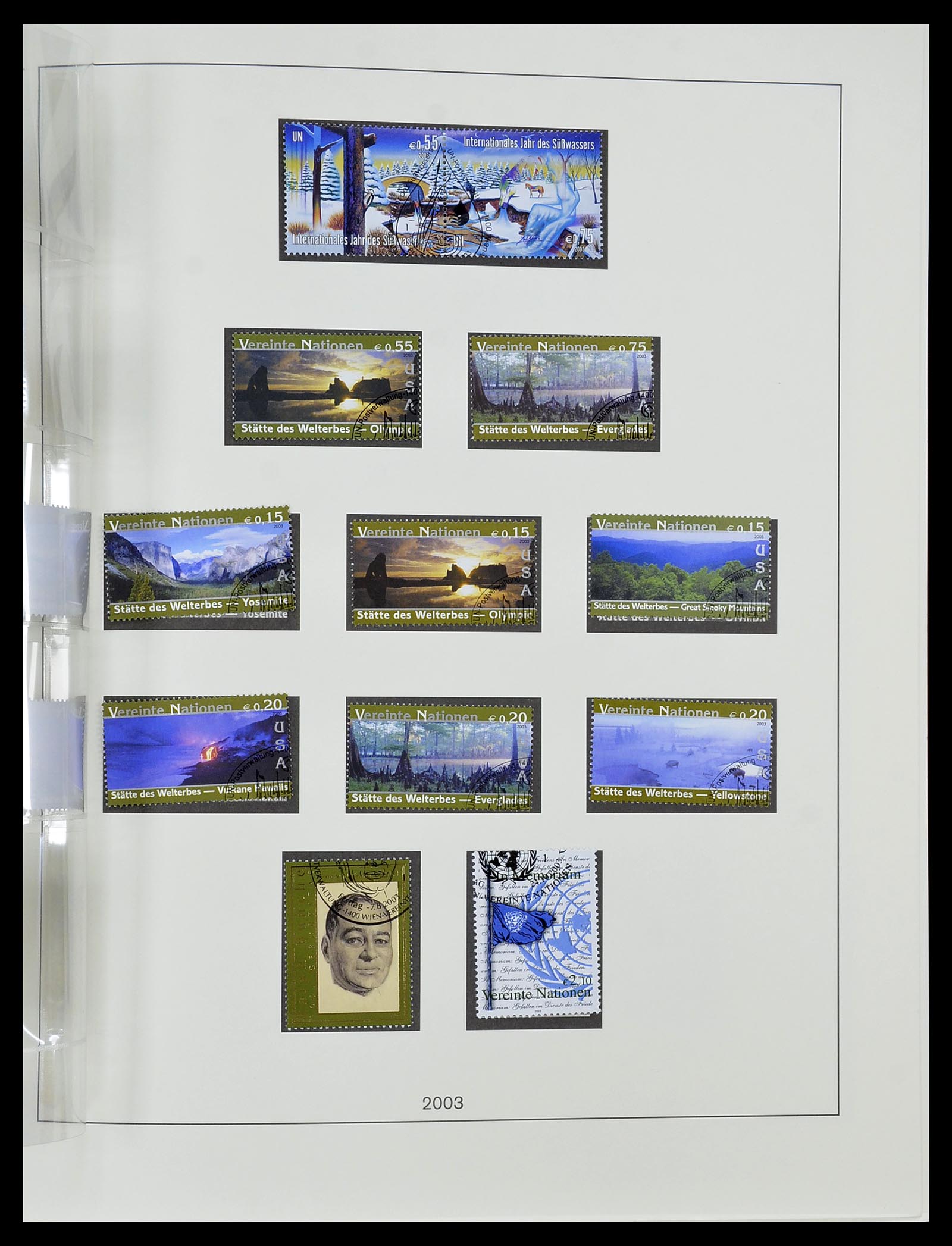 34515 499 - Postzegelverzameling 34515 Verenigde Naties 1951-2005.