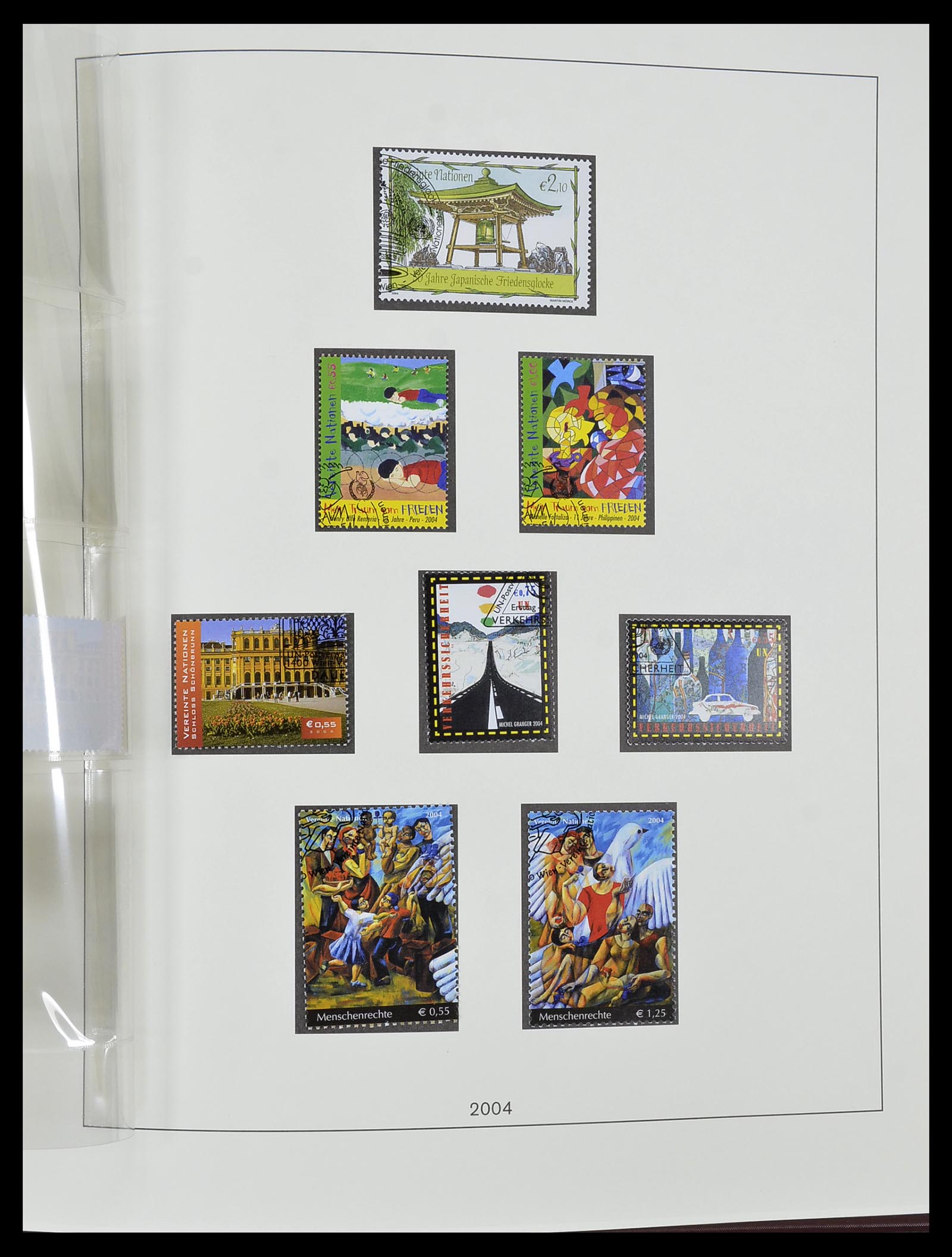 34515 505 - Postzegelverzameling 34515 Verenigde Naties 1951-2005.