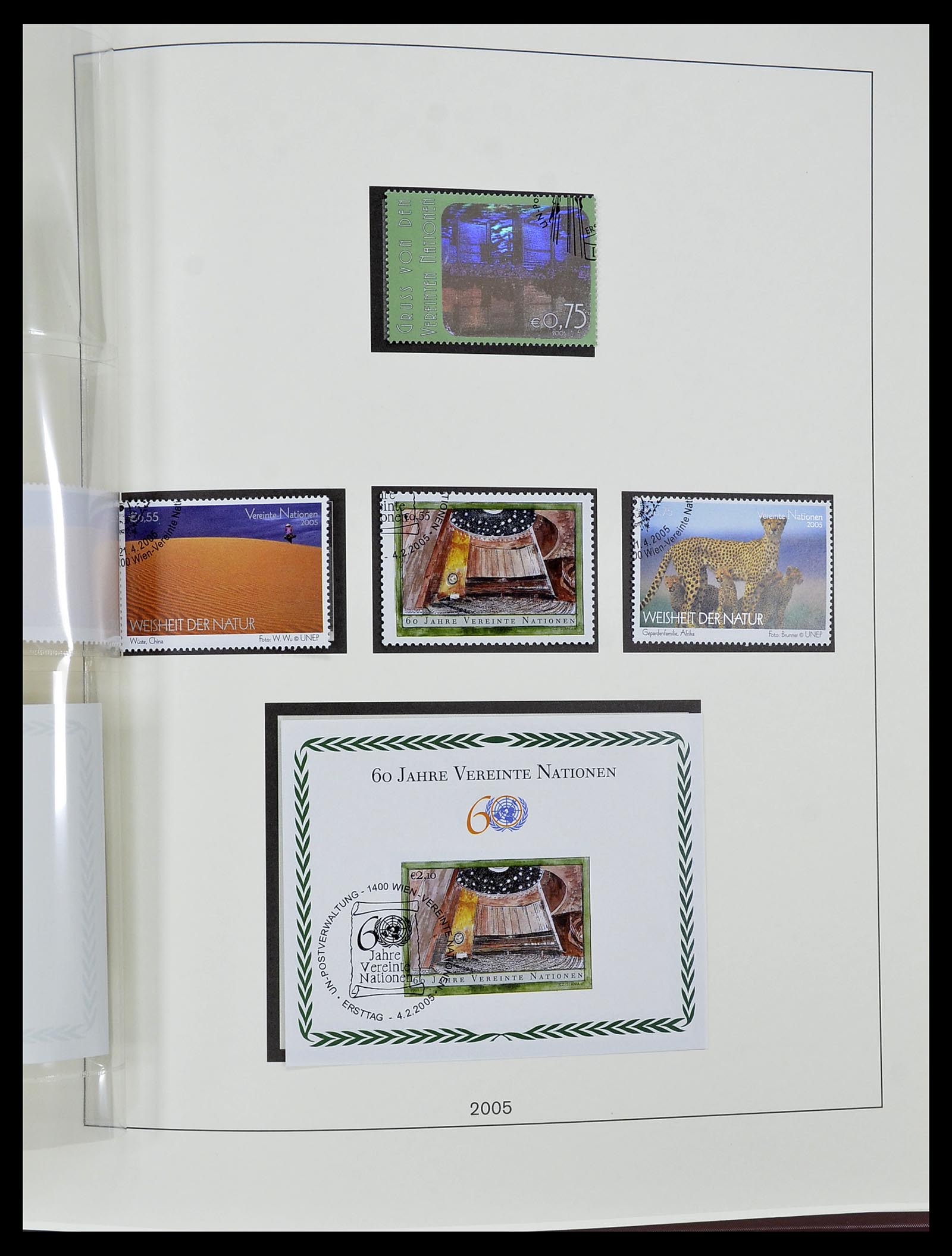 34515 507 - Postzegelverzameling 34515 Verenigde Naties 1951-2005.