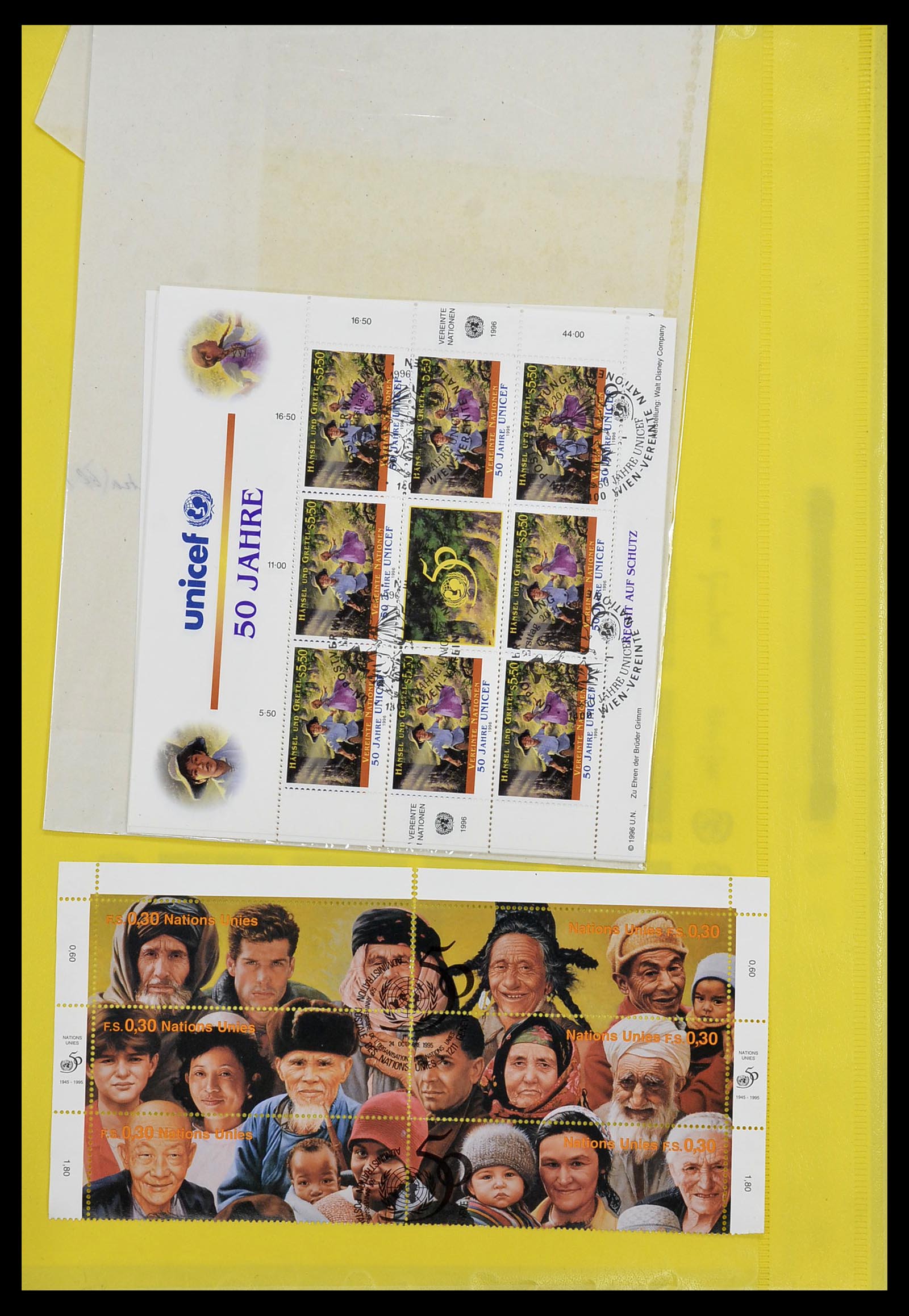 34515 526 - Postzegelverzameling 34515 Verenigde Naties 1951-2005.