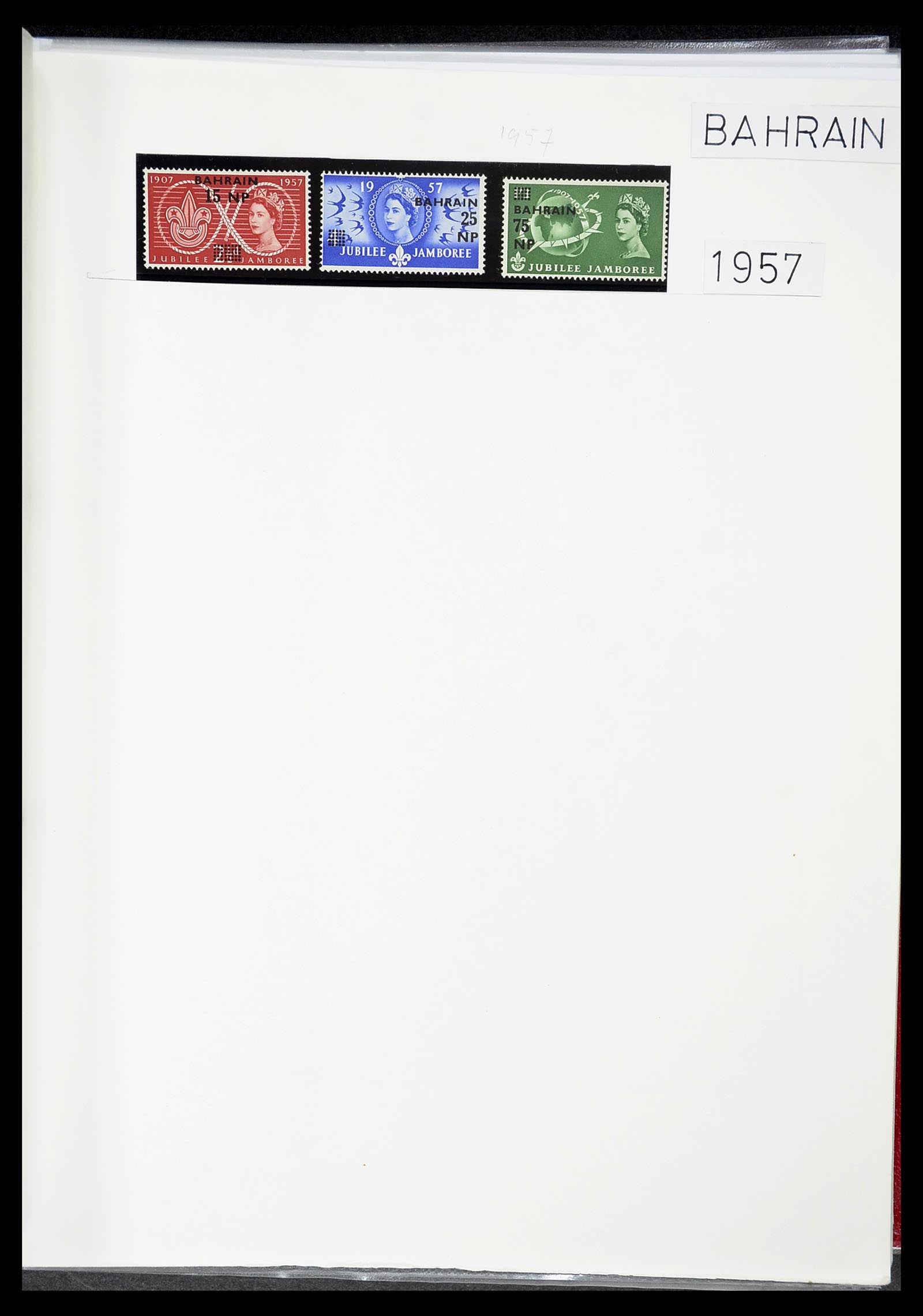 34516 013 - Postzegelverzameling 34516 Motief Scouting 1931-2007.