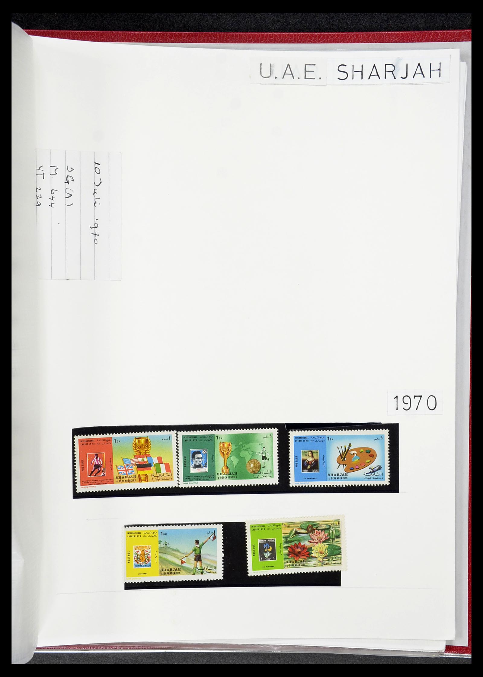 34516 043 - Postzegelverzameling 34516 Motief Scouting 1931-2007.
