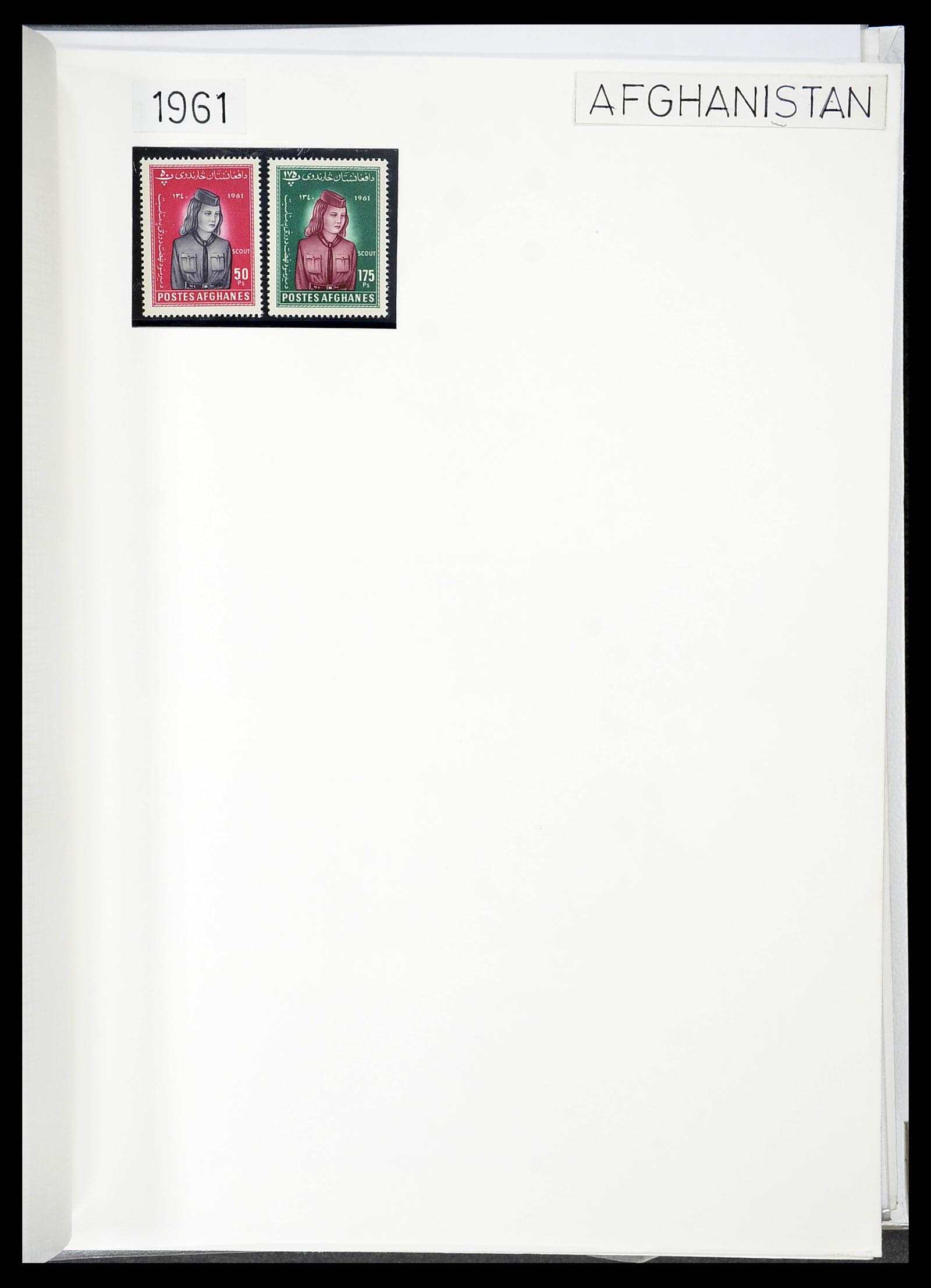 34516 081 - Postzegelverzameling 34516 Motief Scouting 1931-2007.