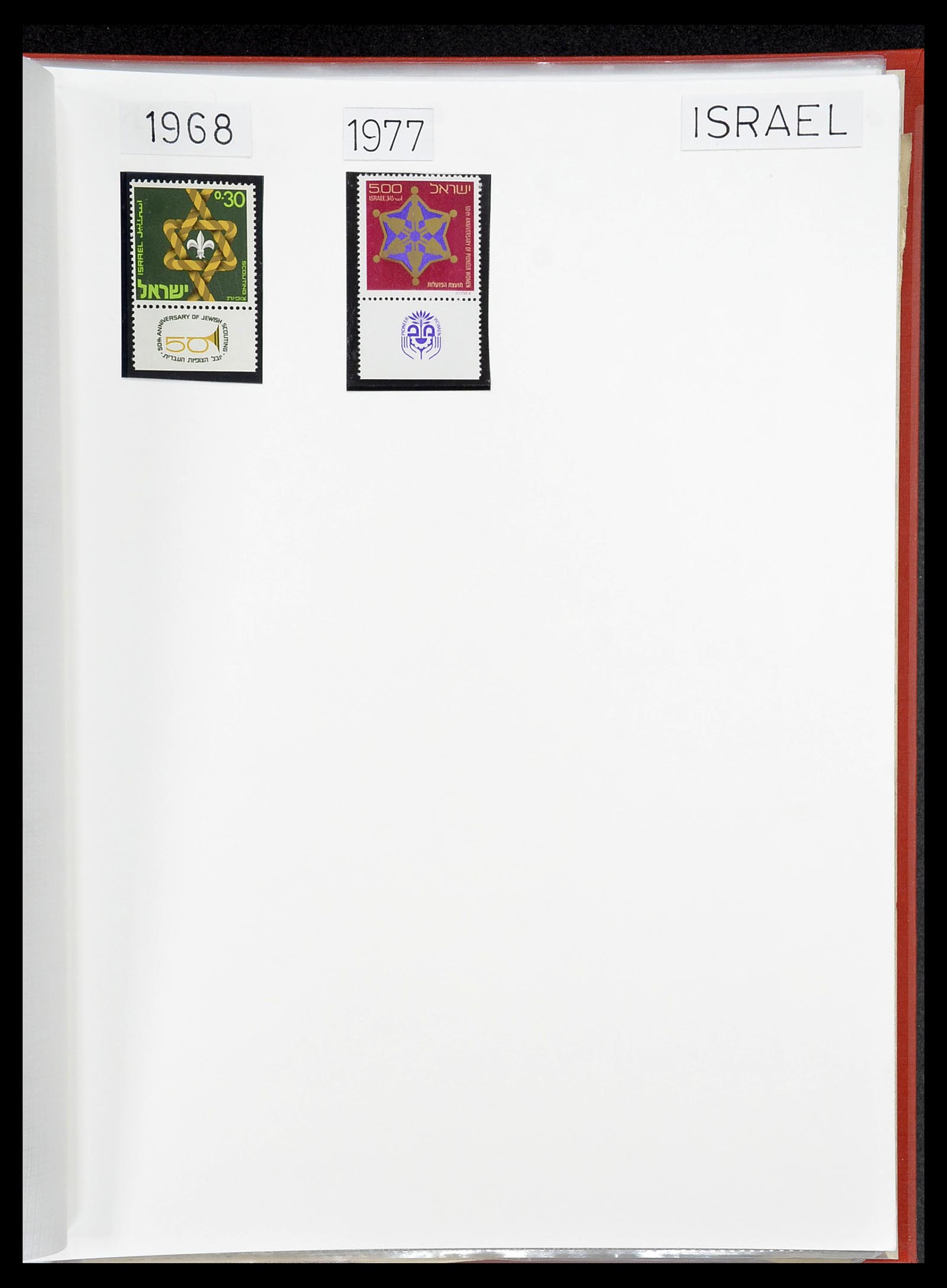 34516 122 - Postzegelverzameling 34516 Motief Scouting 1931-2007.