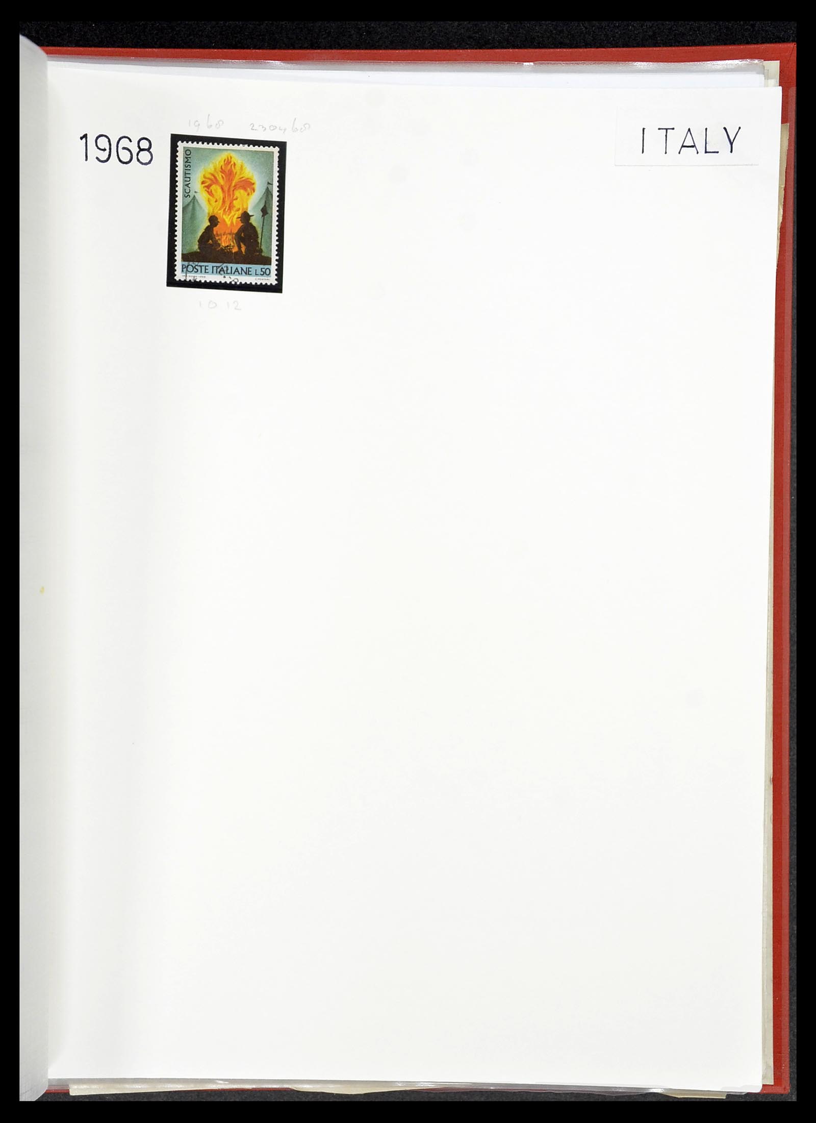34516 123 - Postzegelverzameling 34516 Motief Scouting 1931-2007.