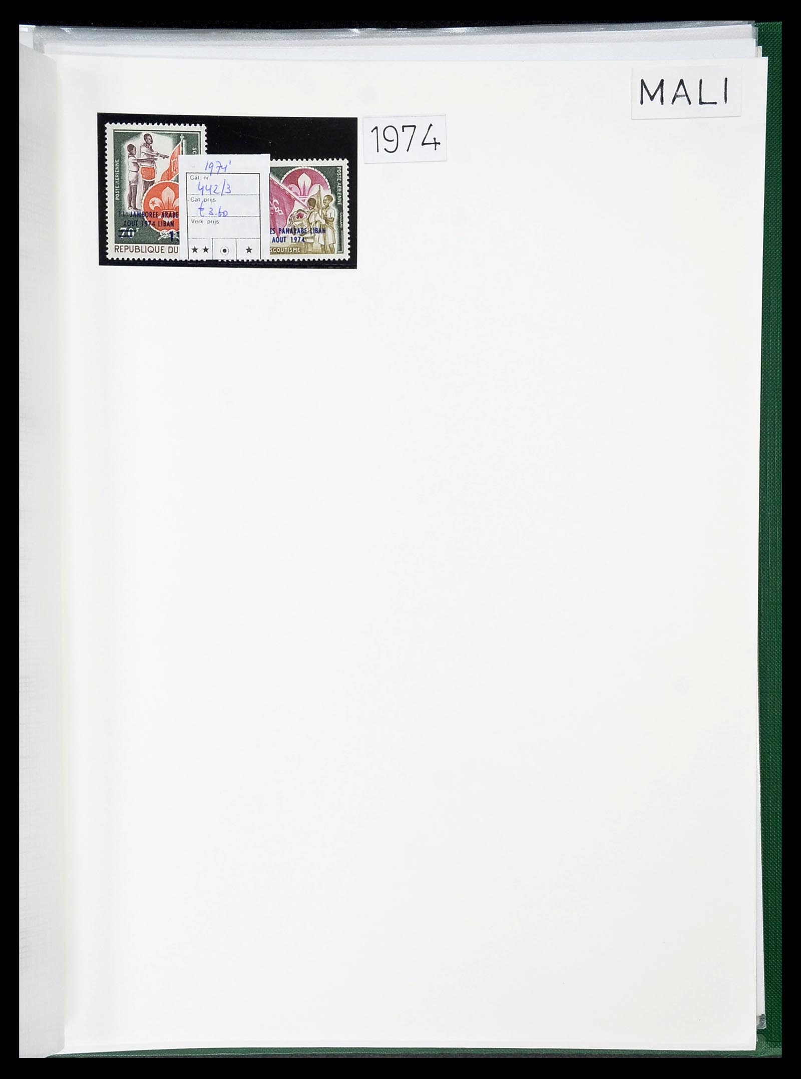 34516 135 - Postzegelverzameling 34516 Motief Scouting 1931-2007.