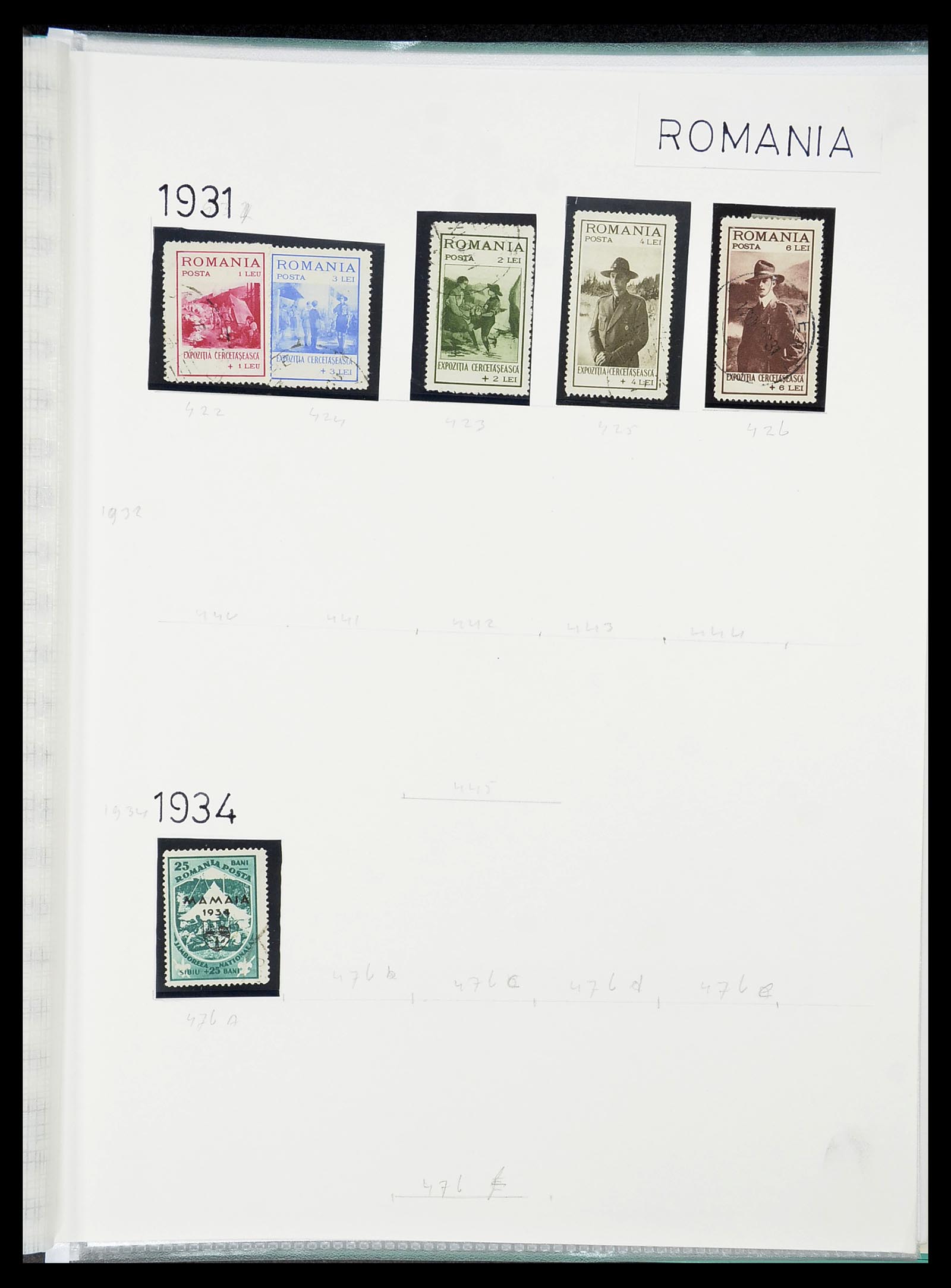 34516 153 - Stamp Collection 34516 Motif Scouting 1931-2007.