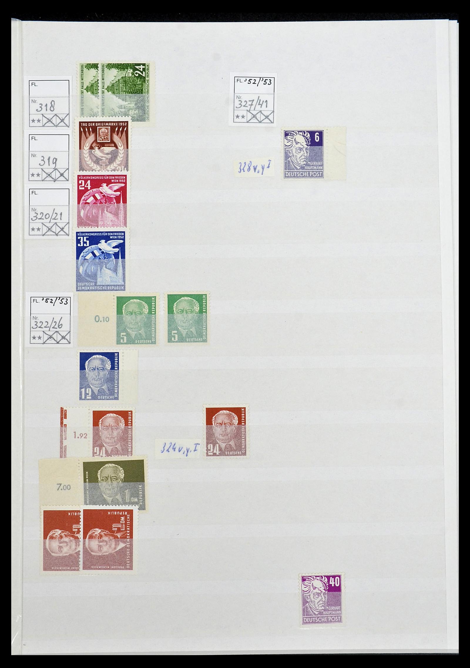 34517 005 - Stamp Collection 34517 GDR 1949-1990.