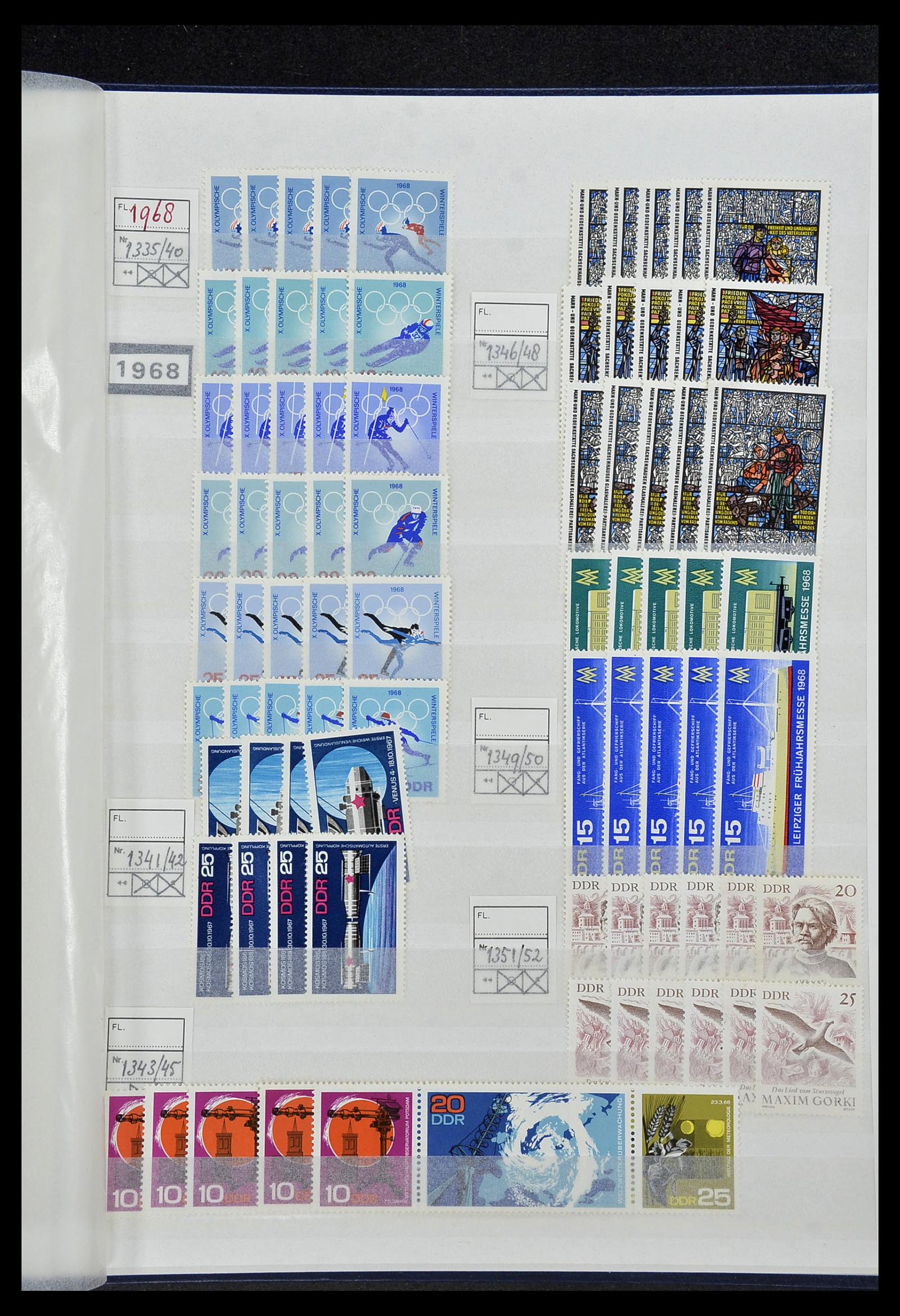 34517 062 - Stamp Collection 34517 GDR 1949-1990.