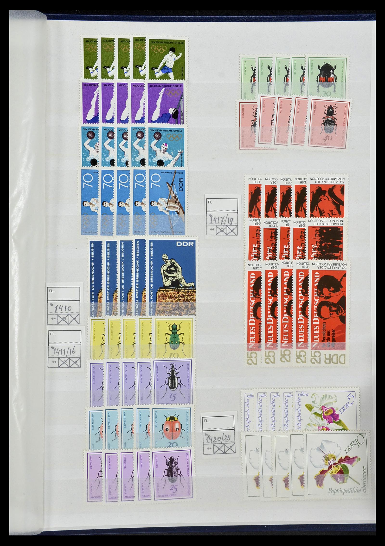 34517 066 - Postzegelverzameling 34517 DDR 1949-1990.