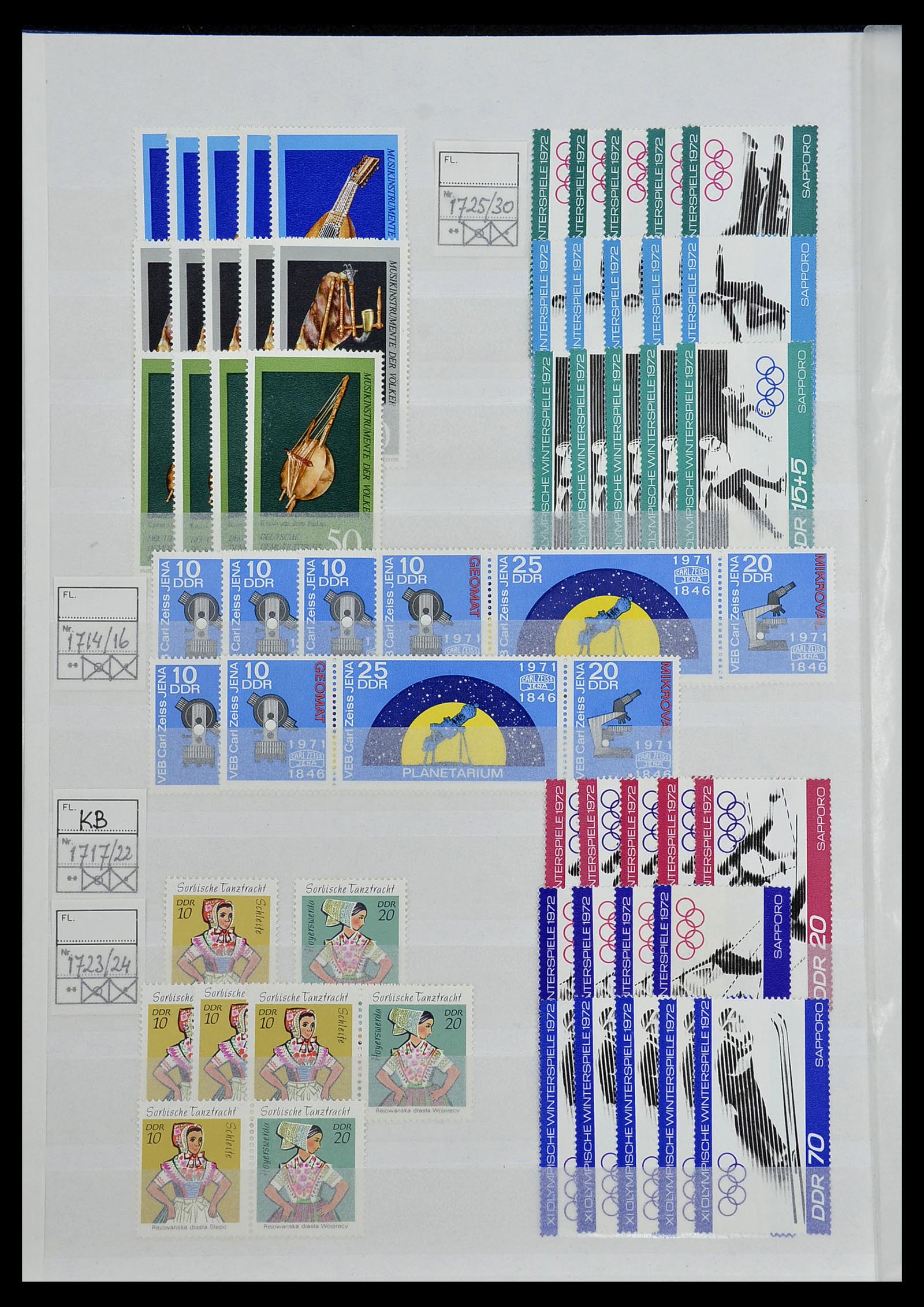 34517 083 - Postzegelverzameling 34517 DDR 1949-1990.