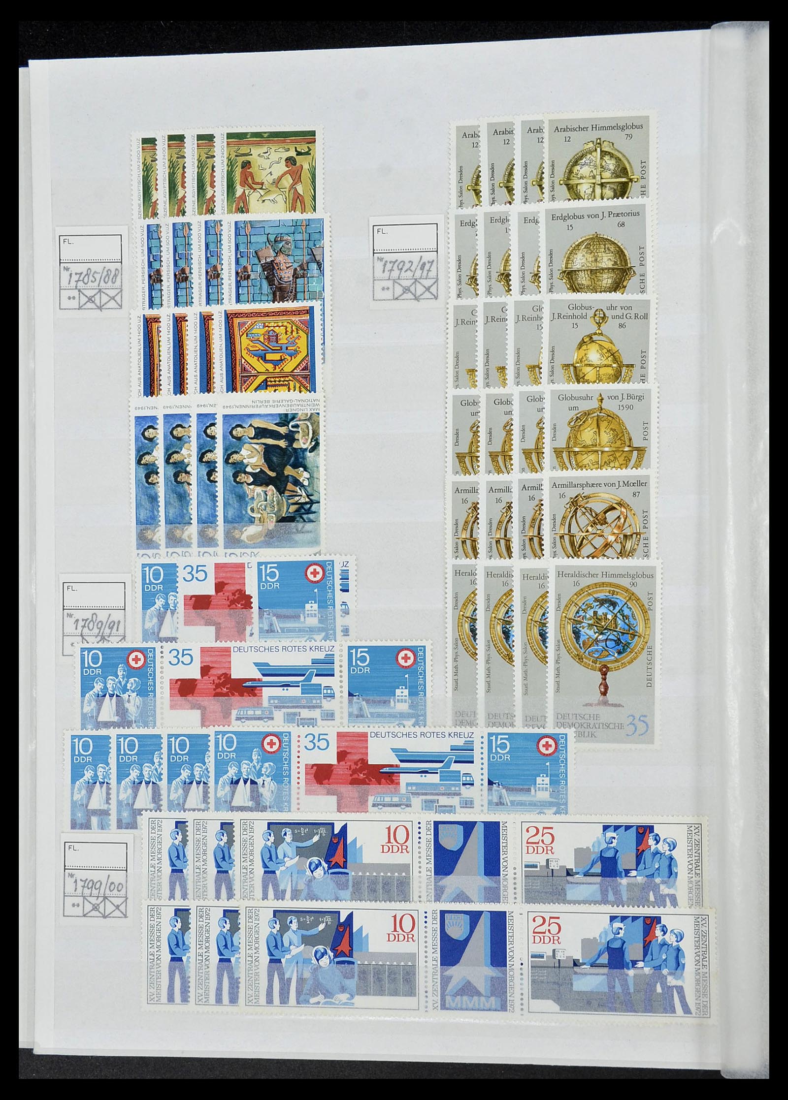 34517 087 - Postzegelverzameling 34517 DDR 1949-1990.