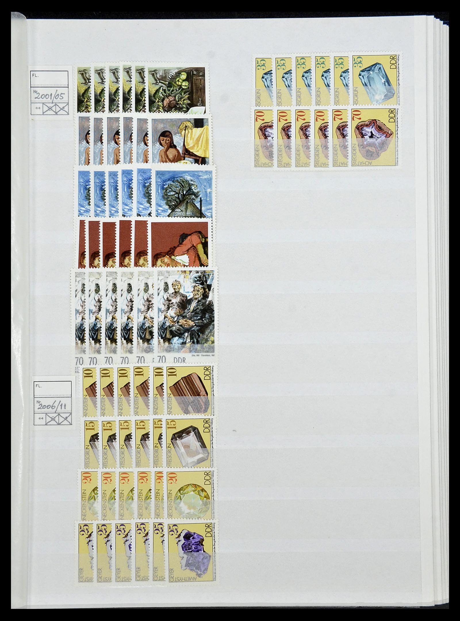 34517 098 - Stamp Collection 34517 GDR 1949-1990.