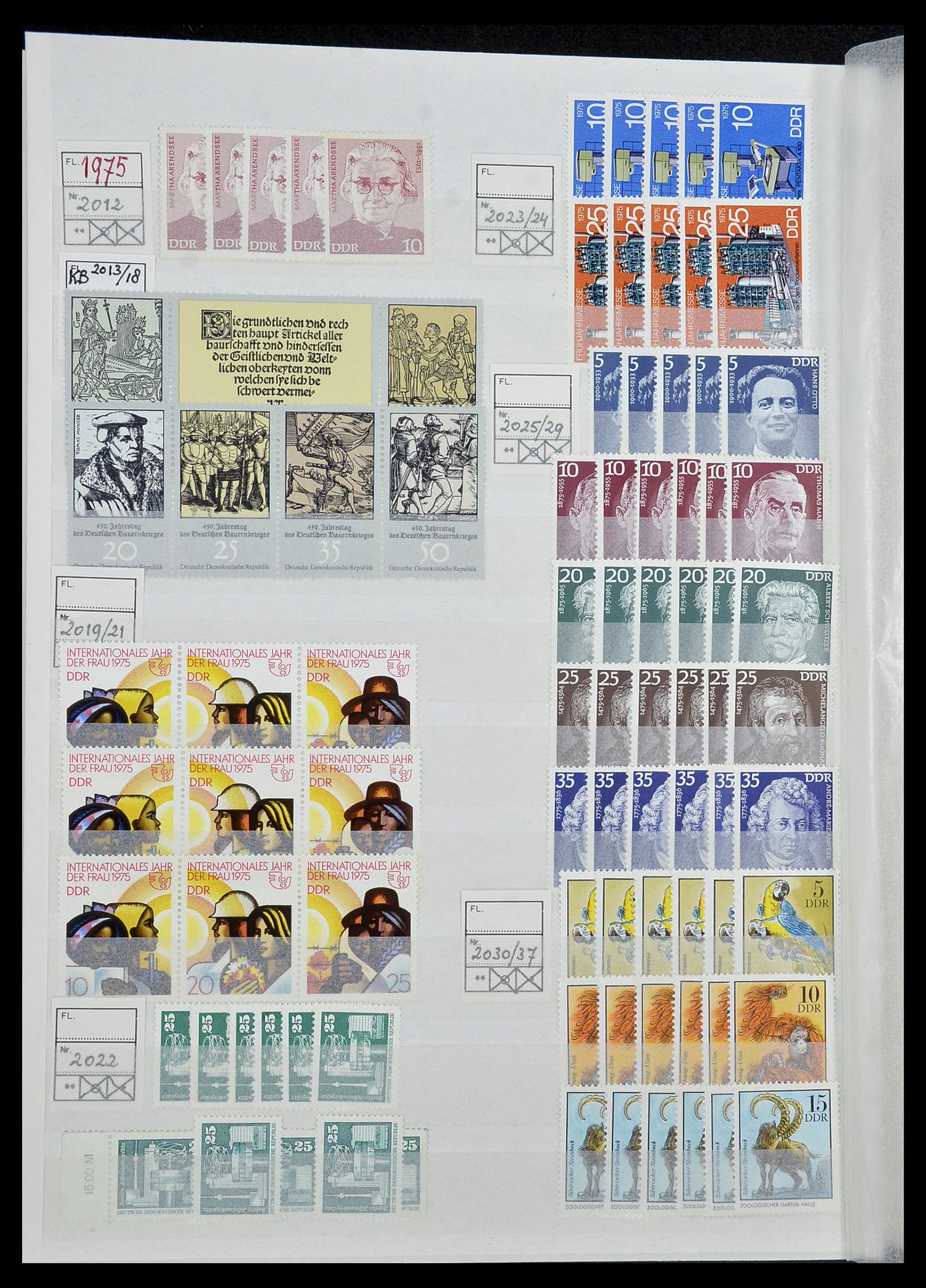 34517 099 - Stamp Collection 34517 GDR 1949-1990.