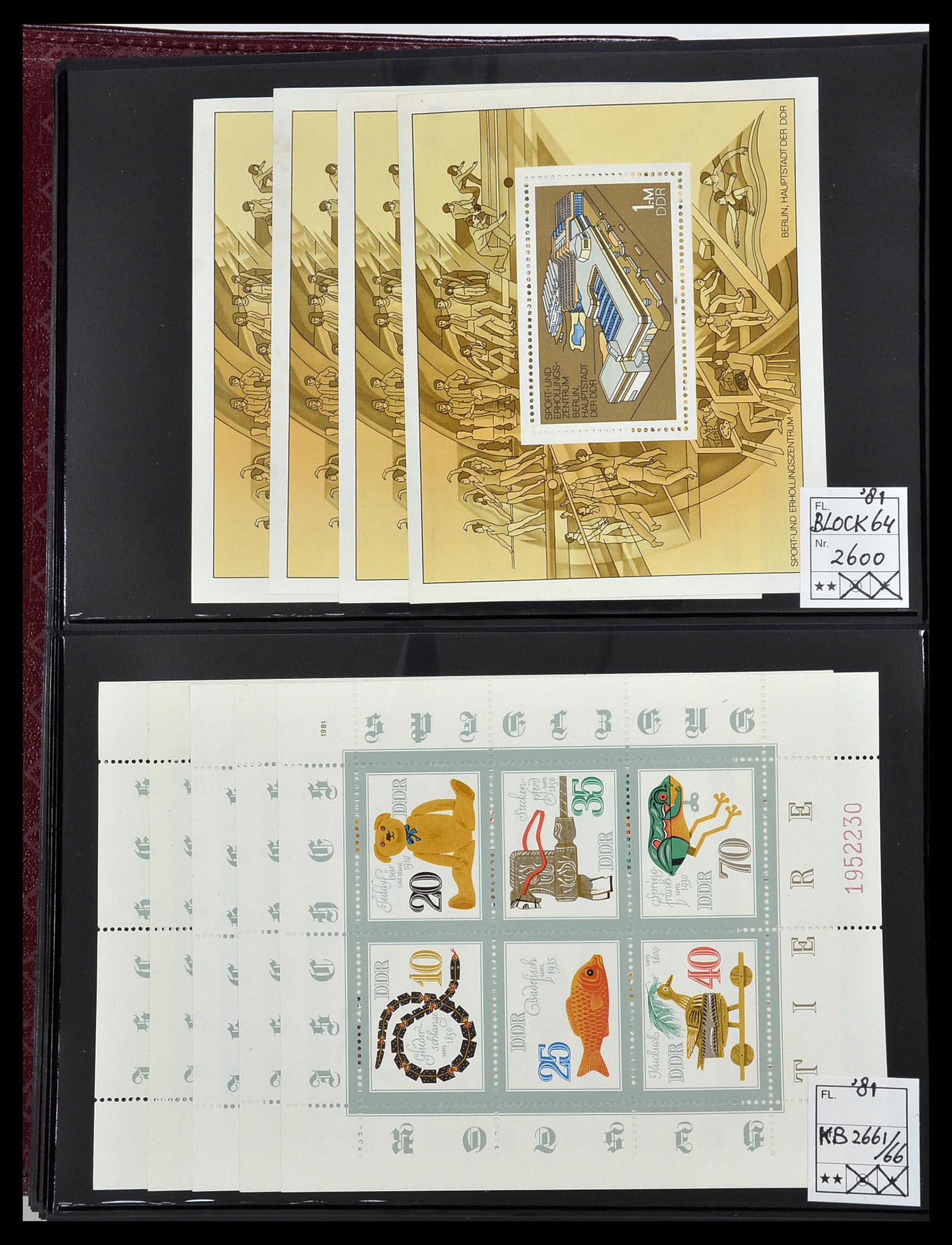 34517 224 - Postzegelverzameling 34517 DDR 1949-1990.