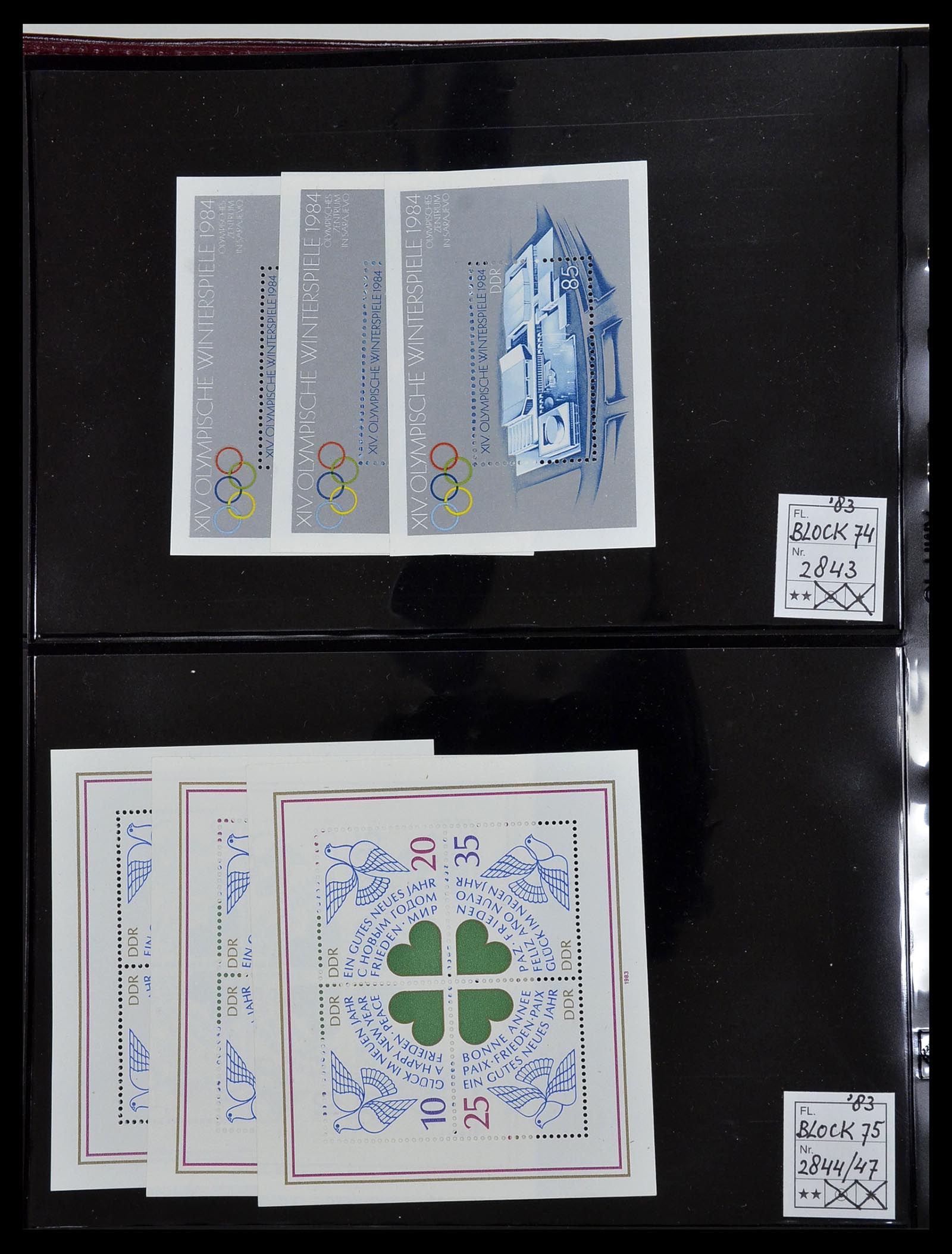 34517 230 - Postzegelverzameling 34517 DDR 1949-1990.