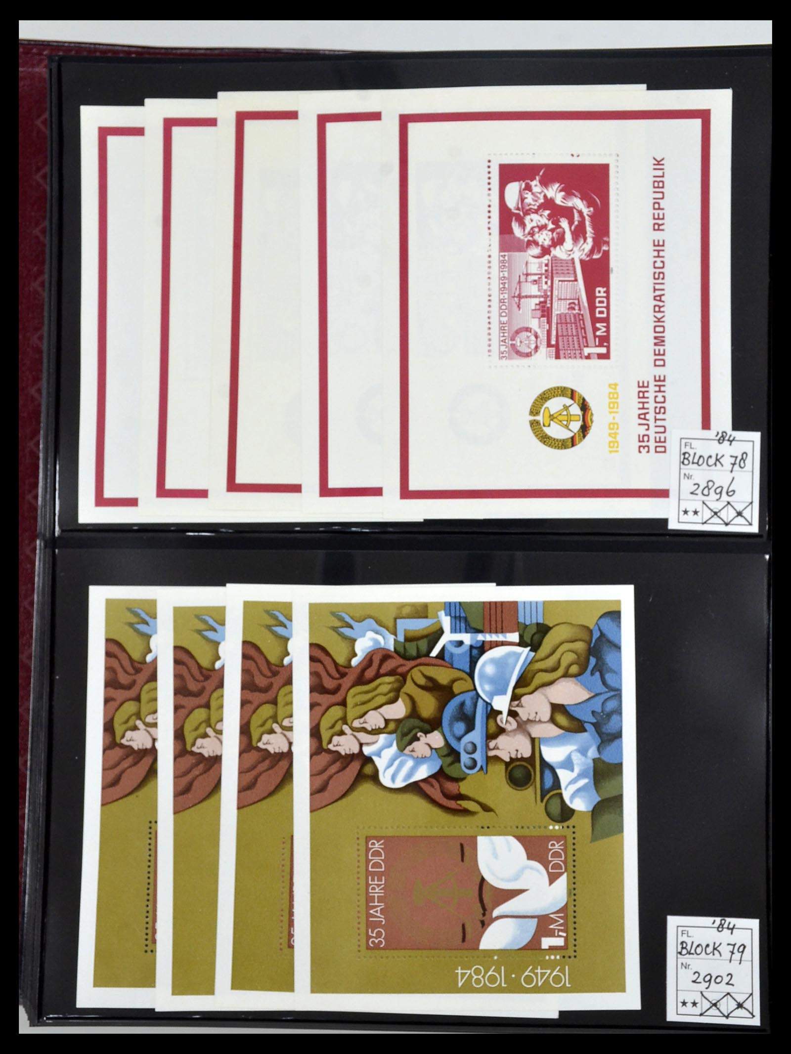 34517 232 - Postzegelverzameling 34517 DDR 1949-1990.