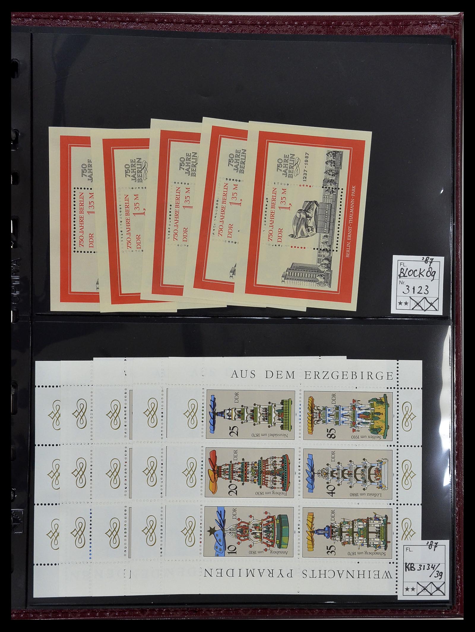 34517 239 - Stamp Collection 34517 GDR 1949-1990.