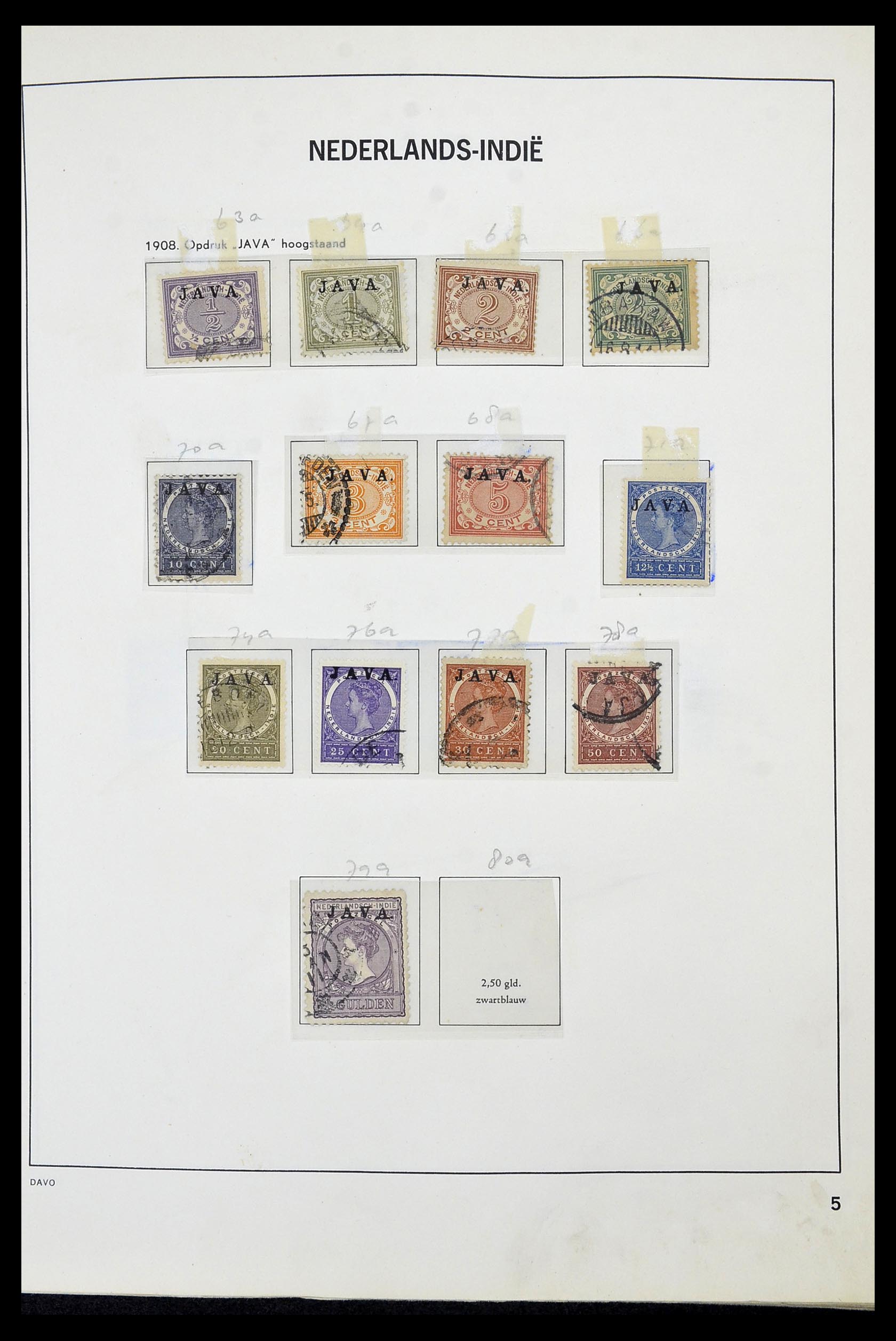 34520 005 - Postzegelverzameling 34520 Overzeese gebiedsdelen 1864-1975.