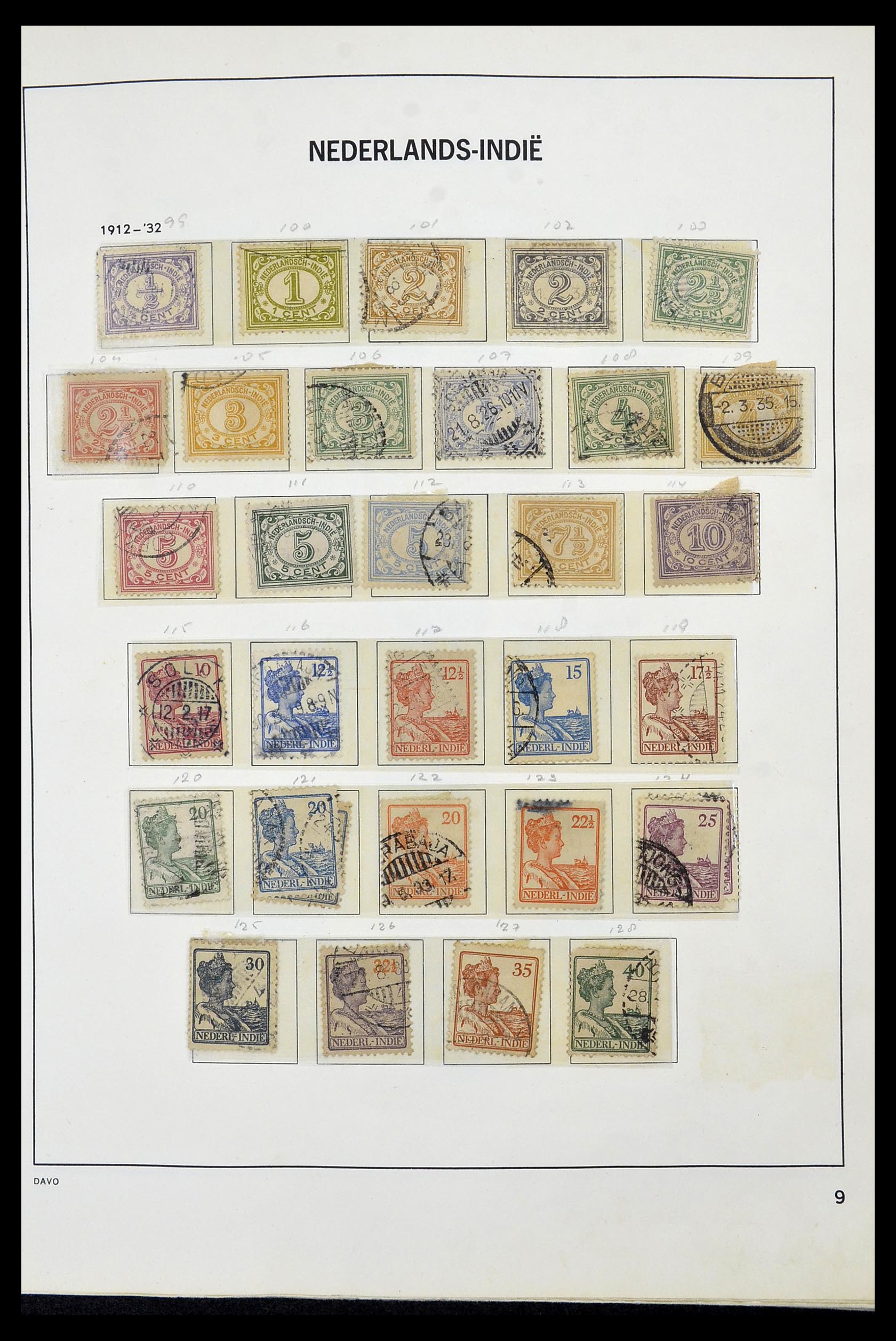 34520 009 - Postzegelverzameling 34520 Overzeese gebiedsdelen 1864-1975.