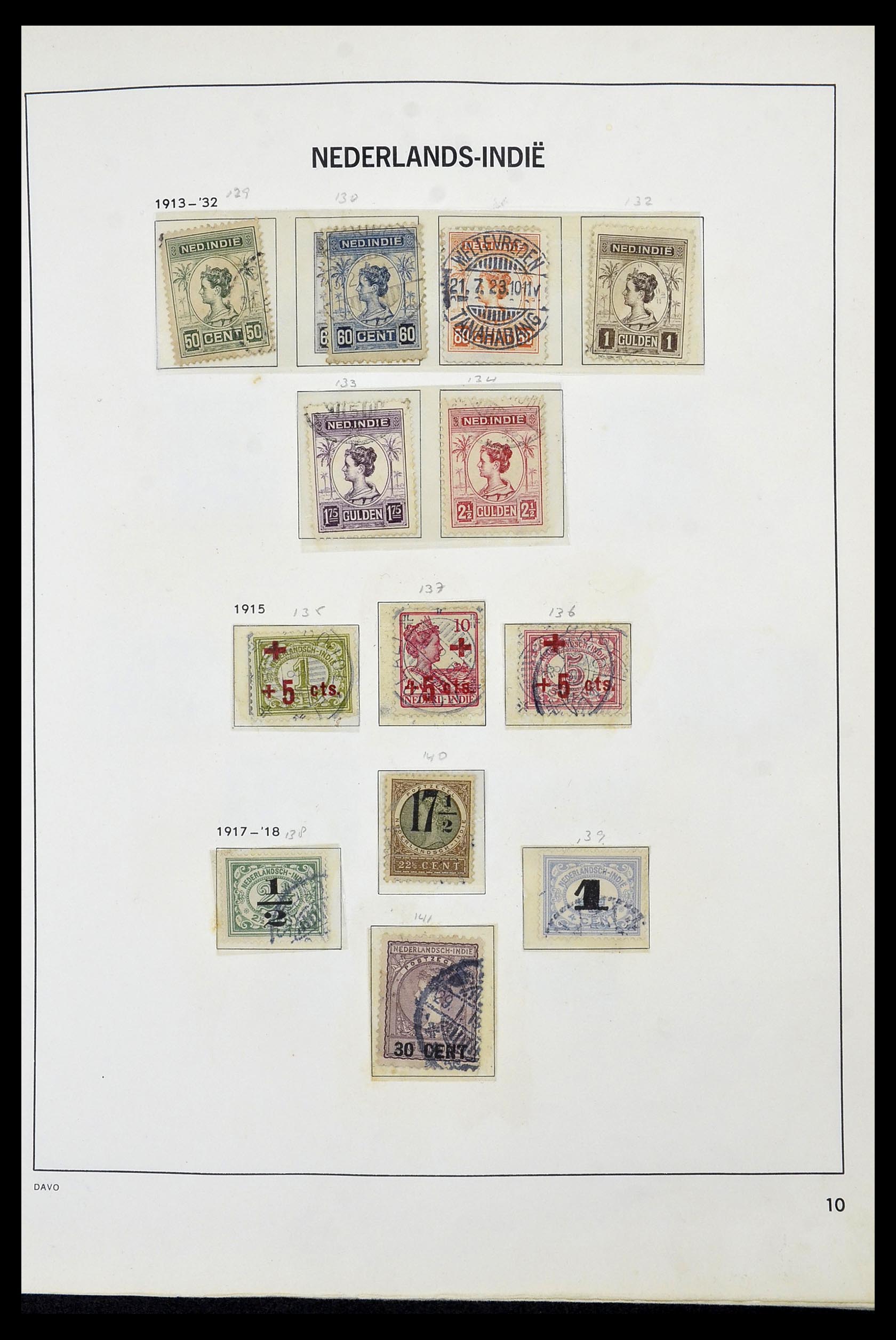 34520 010 - Postzegelverzameling 34520 Overzeese gebiedsdelen 1864-1975.