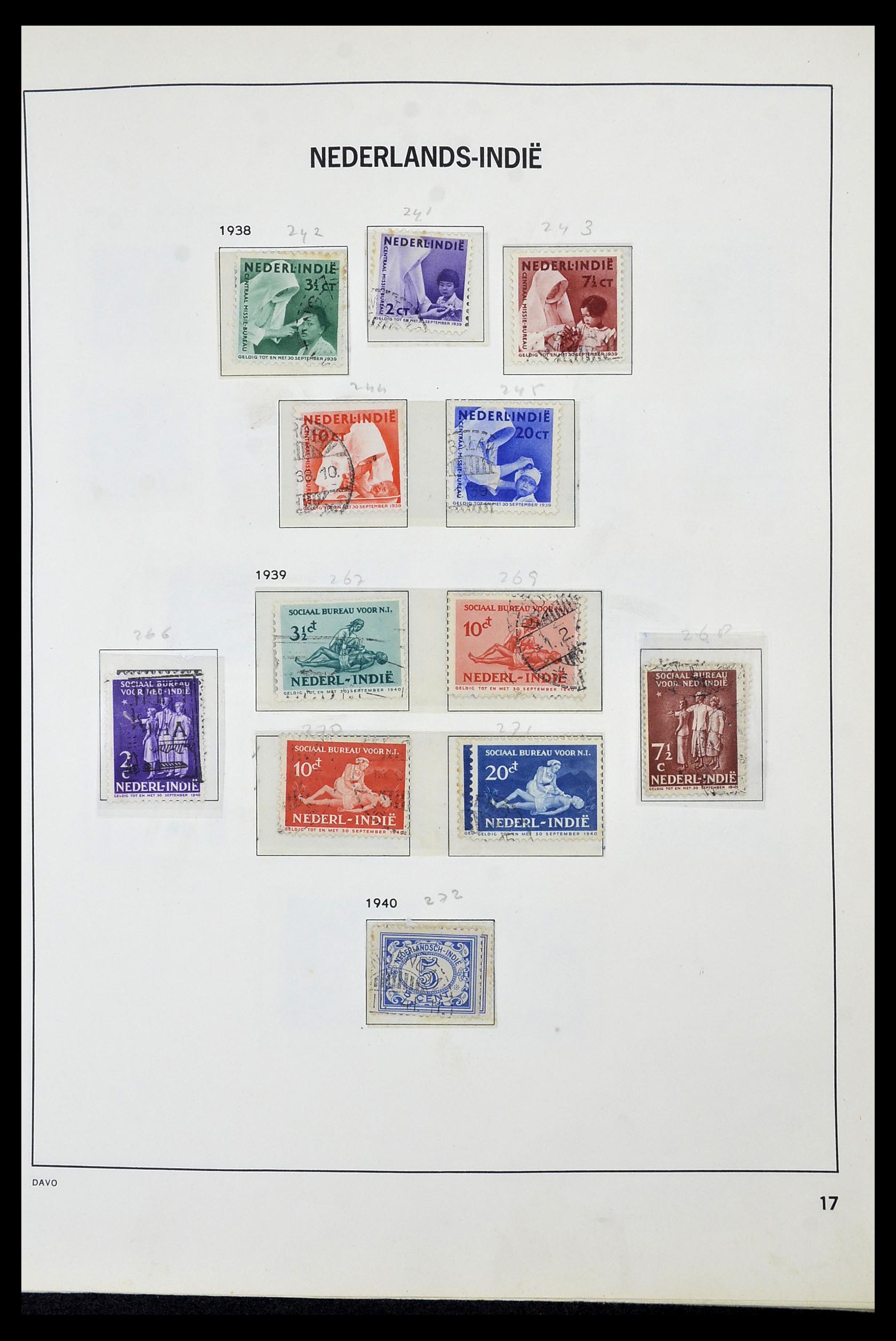 34520 017 - Postzegelverzameling 34520 Overzeese gebiedsdelen 1864-1975.