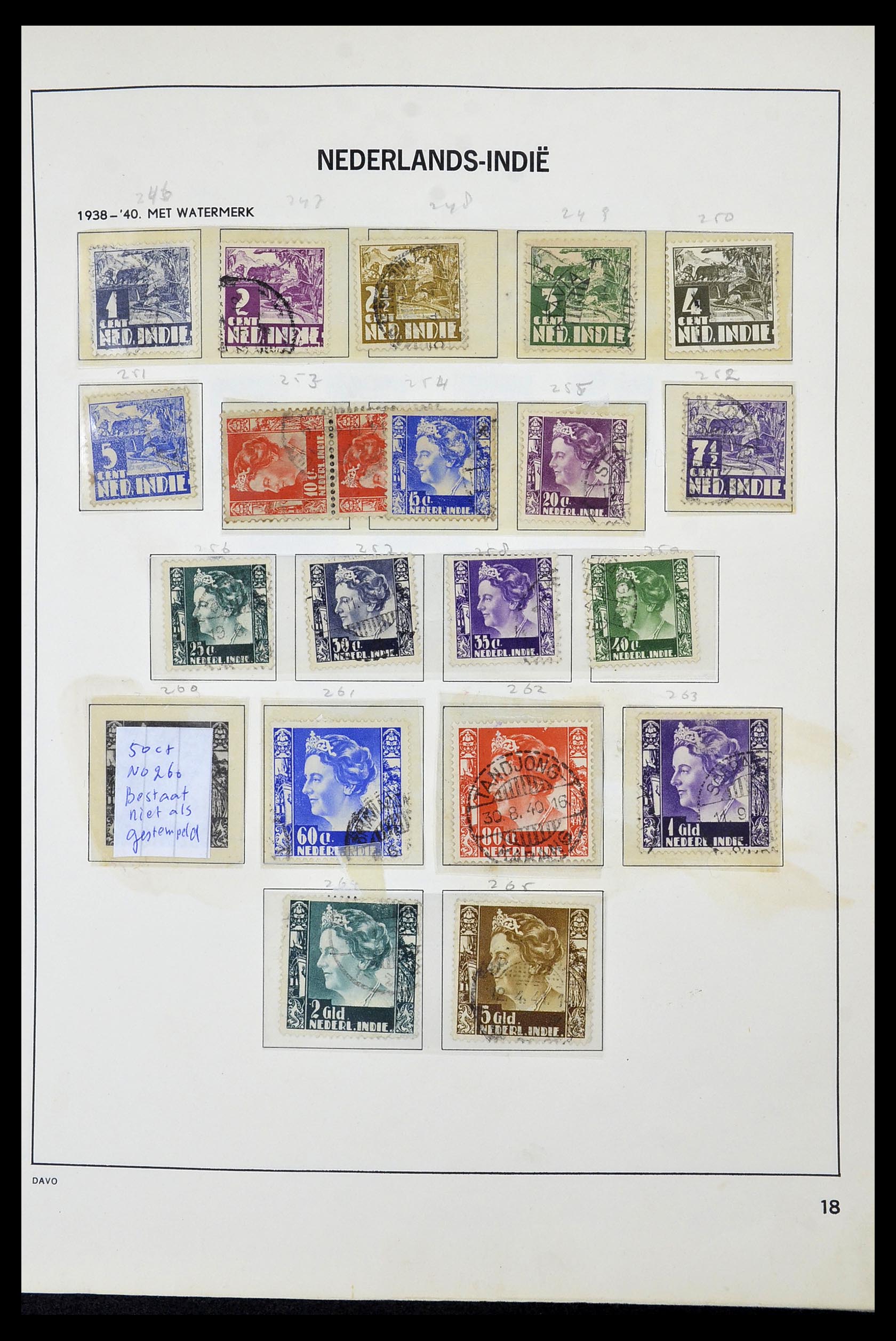 34520 018 - Stamp Collection 34520 Dutch territories 1864-1975.