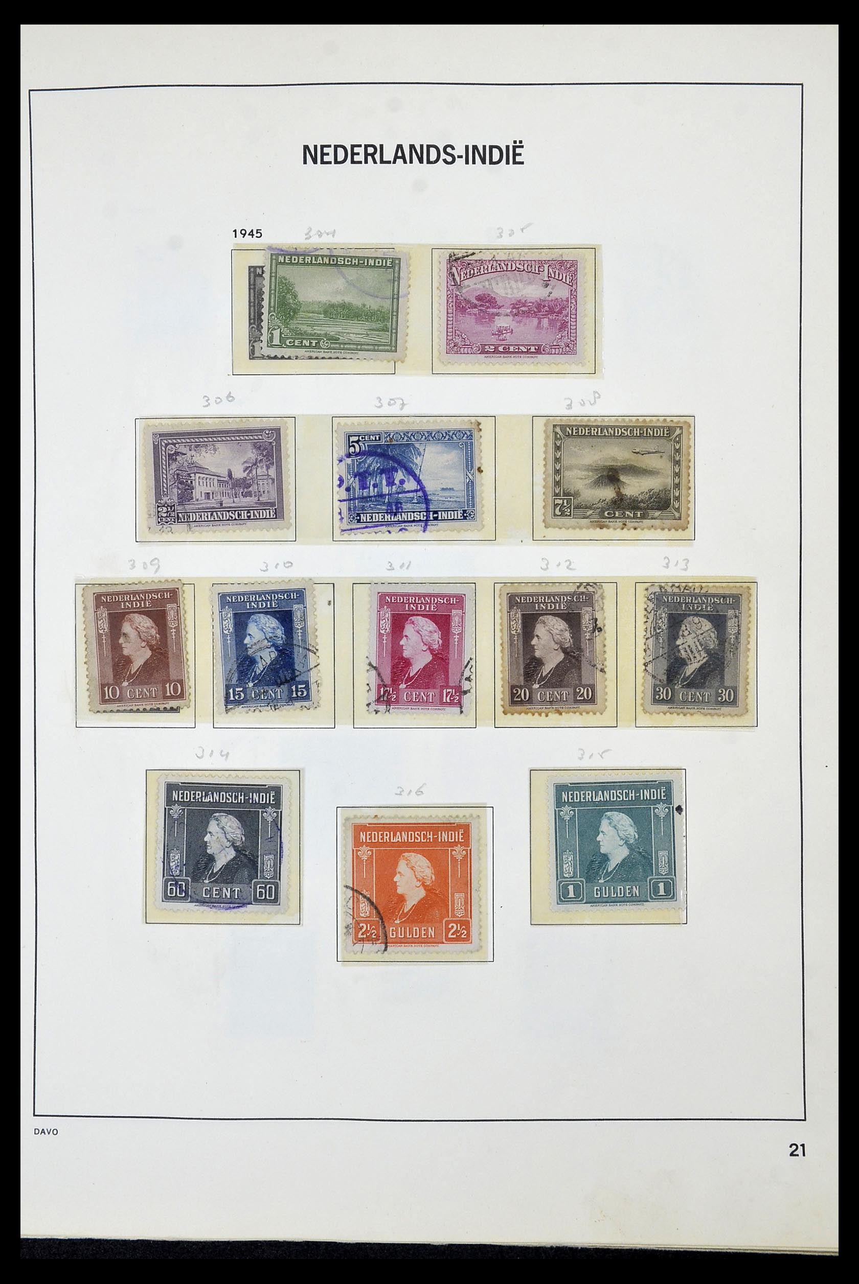 34520 021 - Postzegelverzameling 34520 Overzeese gebiedsdelen 1864-1975.