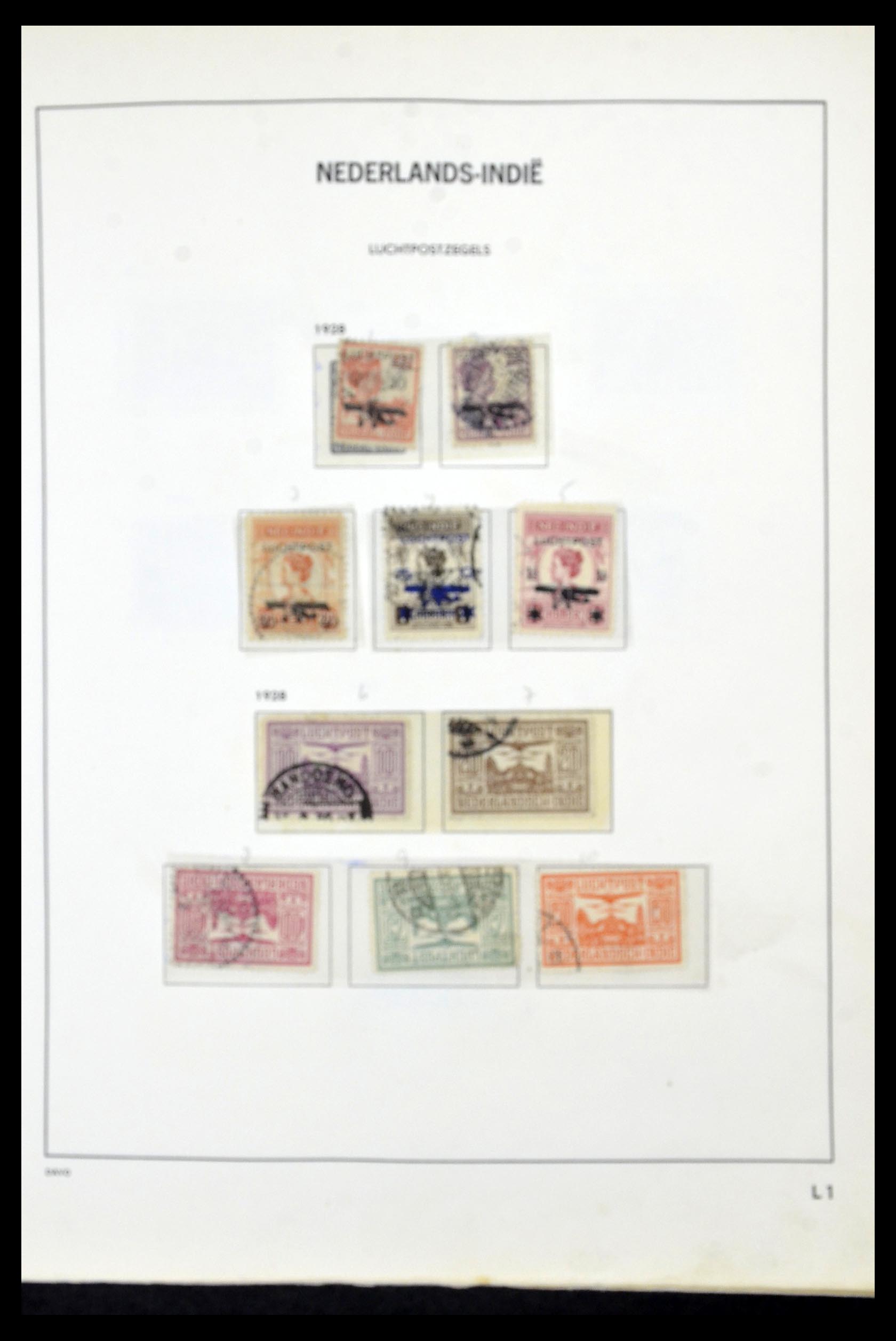 34520 024 - Postzegelverzameling 34520 Overzeese gebiedsdelen 1864-1975.