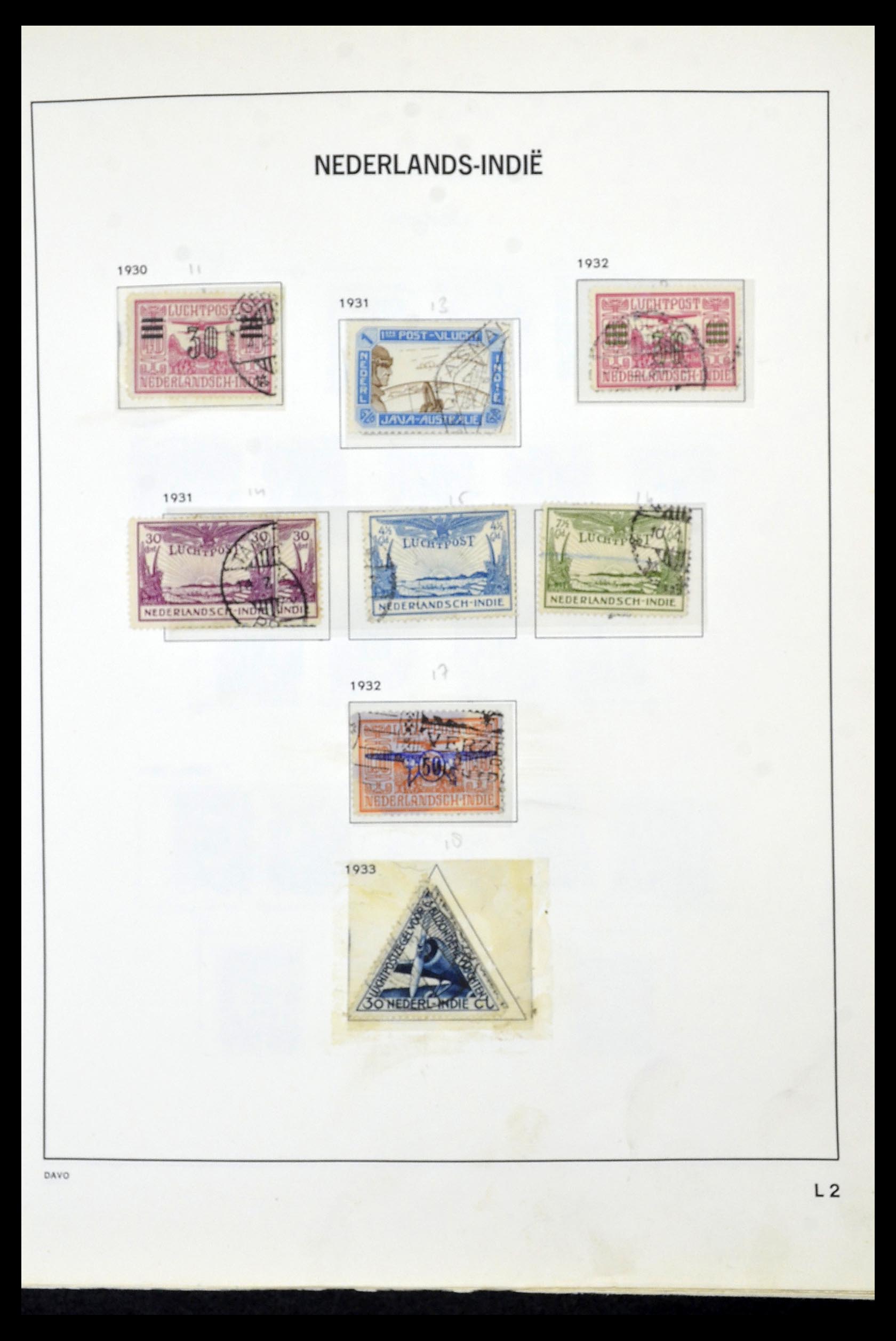 34520 025 - Postzegelverzameling 34520 Overzeese gebiedsdelen 1864-1975.