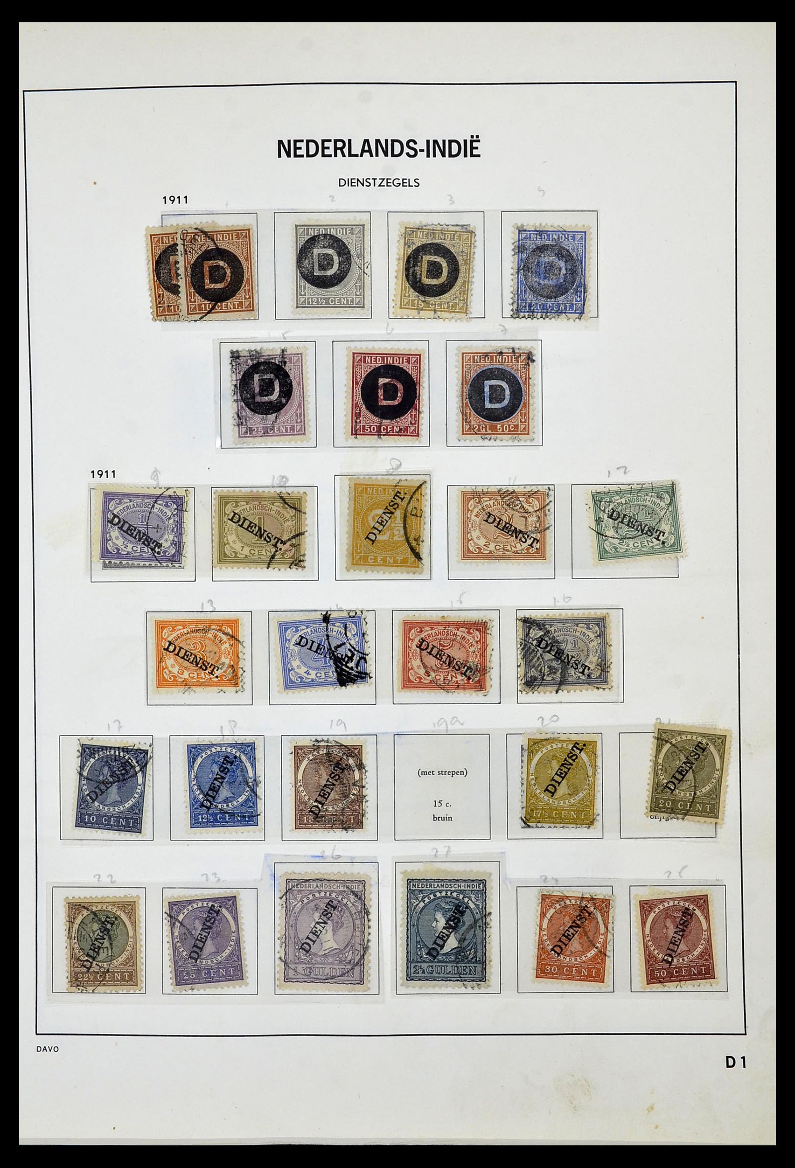 34520 030 - Postzegelverzameling 34520 Overzeese gebiedsdelen 1864-1975.
