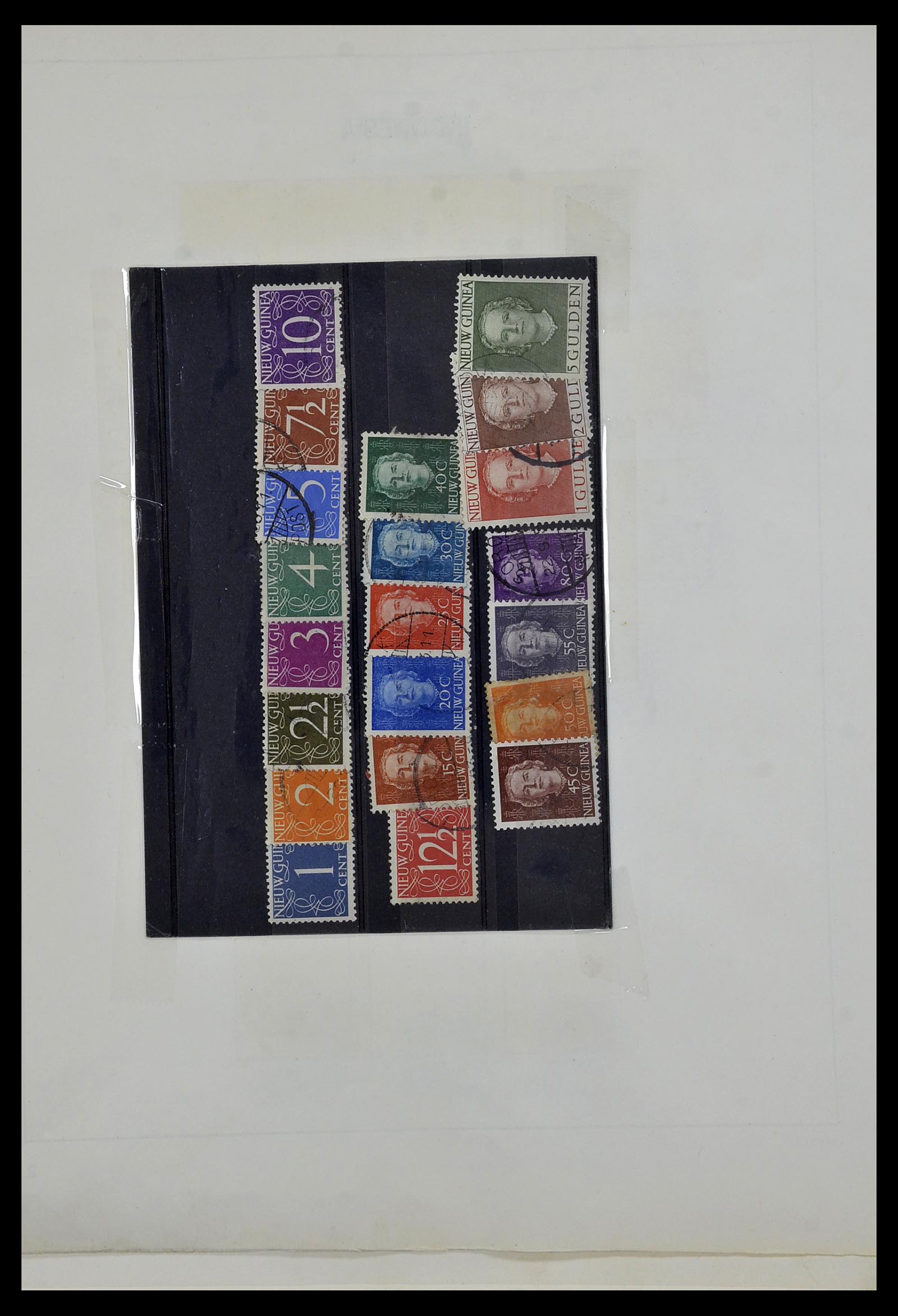 34520 033 - Postzegelverzameling 34520 Overzeese gebiedsdelen 1864-1975.
