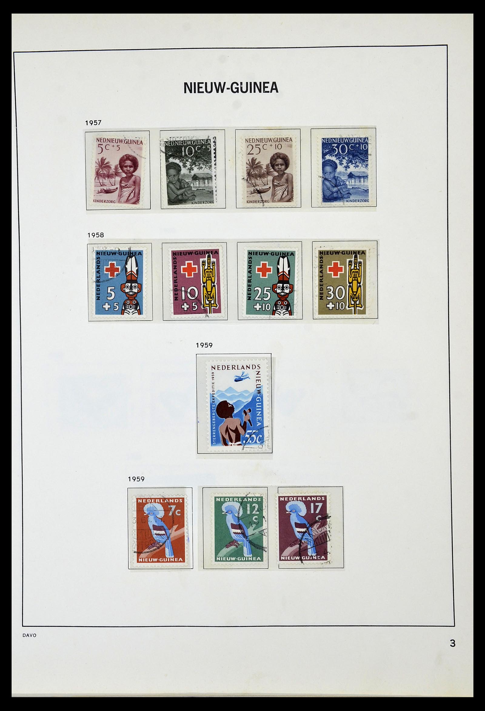 34520 036 - Postzegelverzameling 34520 Overzeese gebiedsdelen 1864-1975.
