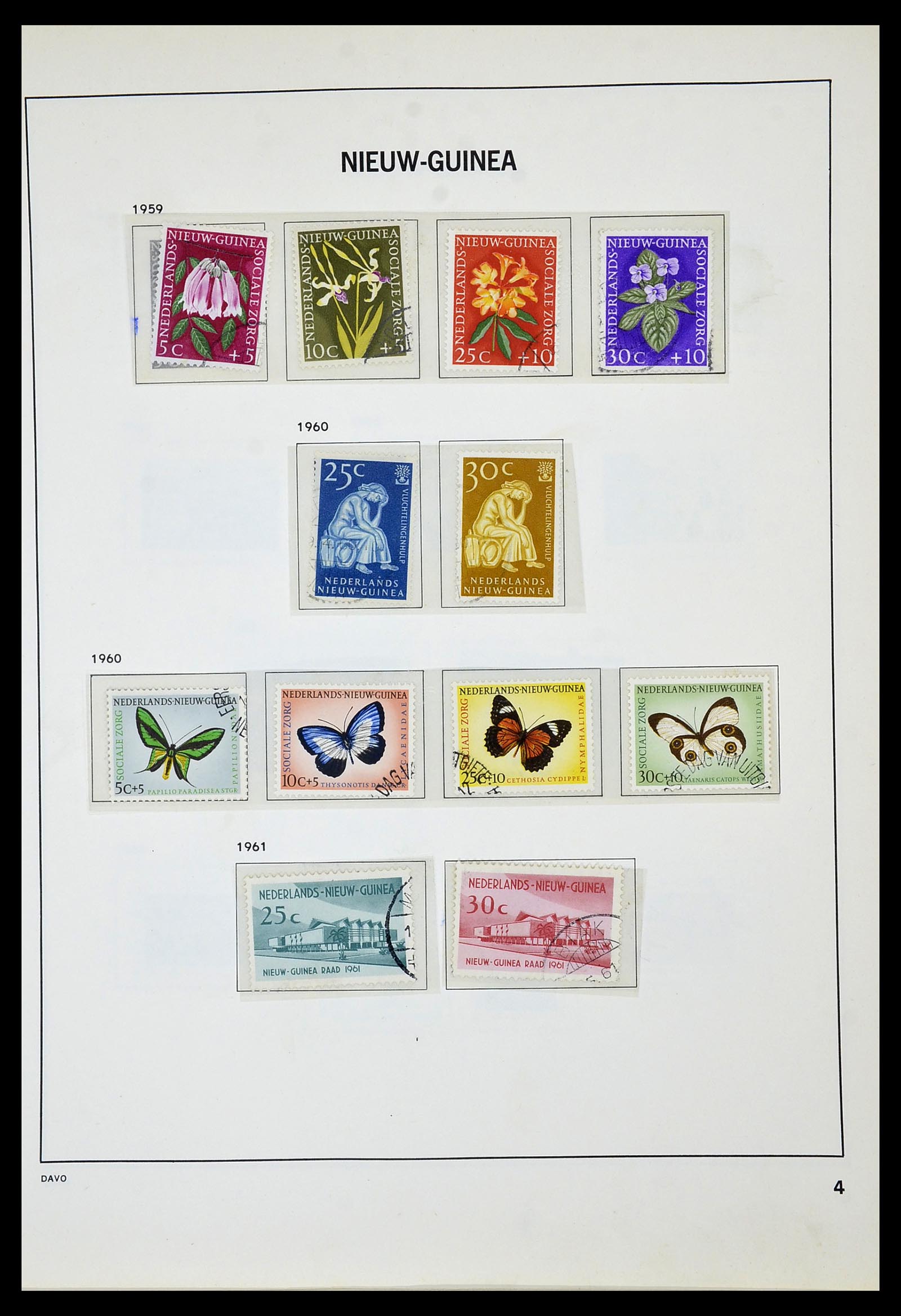 34520 037 - Postzegelverzameling 34520 Overzeese gebiedsdelen 1864-1975.