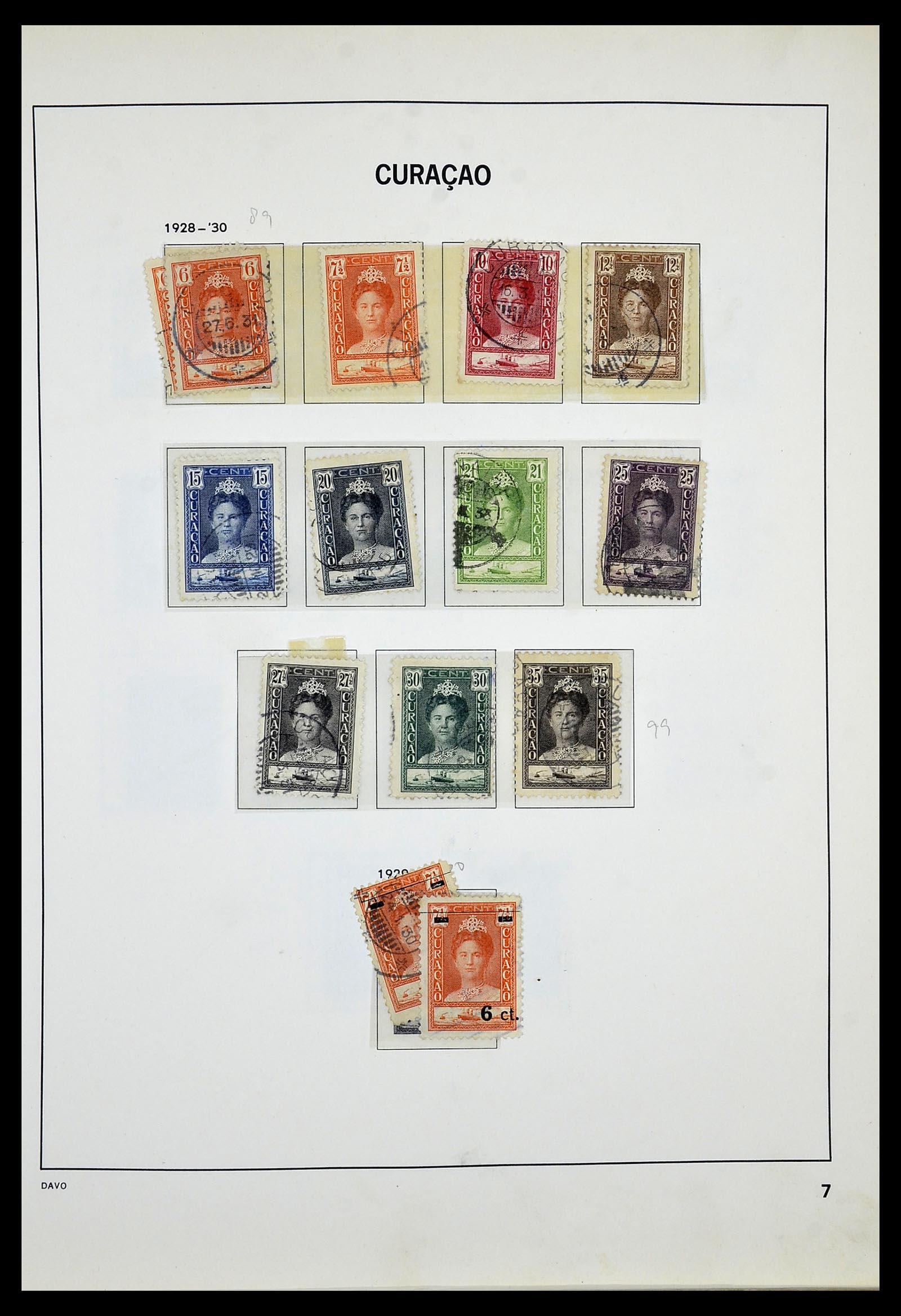 34520 047 - Postzegelverzameling 34520 Overzeese gebiedsdelen 1864-1975.