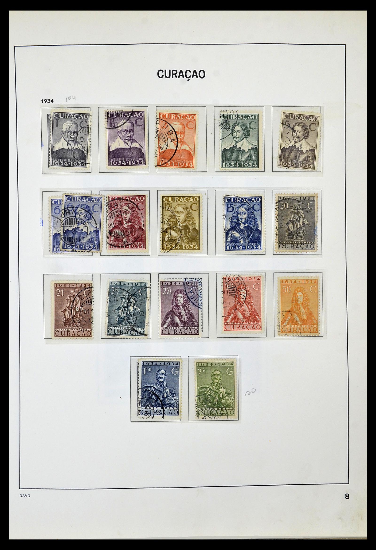 34520 048 - Stamp Collection 34520 Dutch territories 1864-1975.