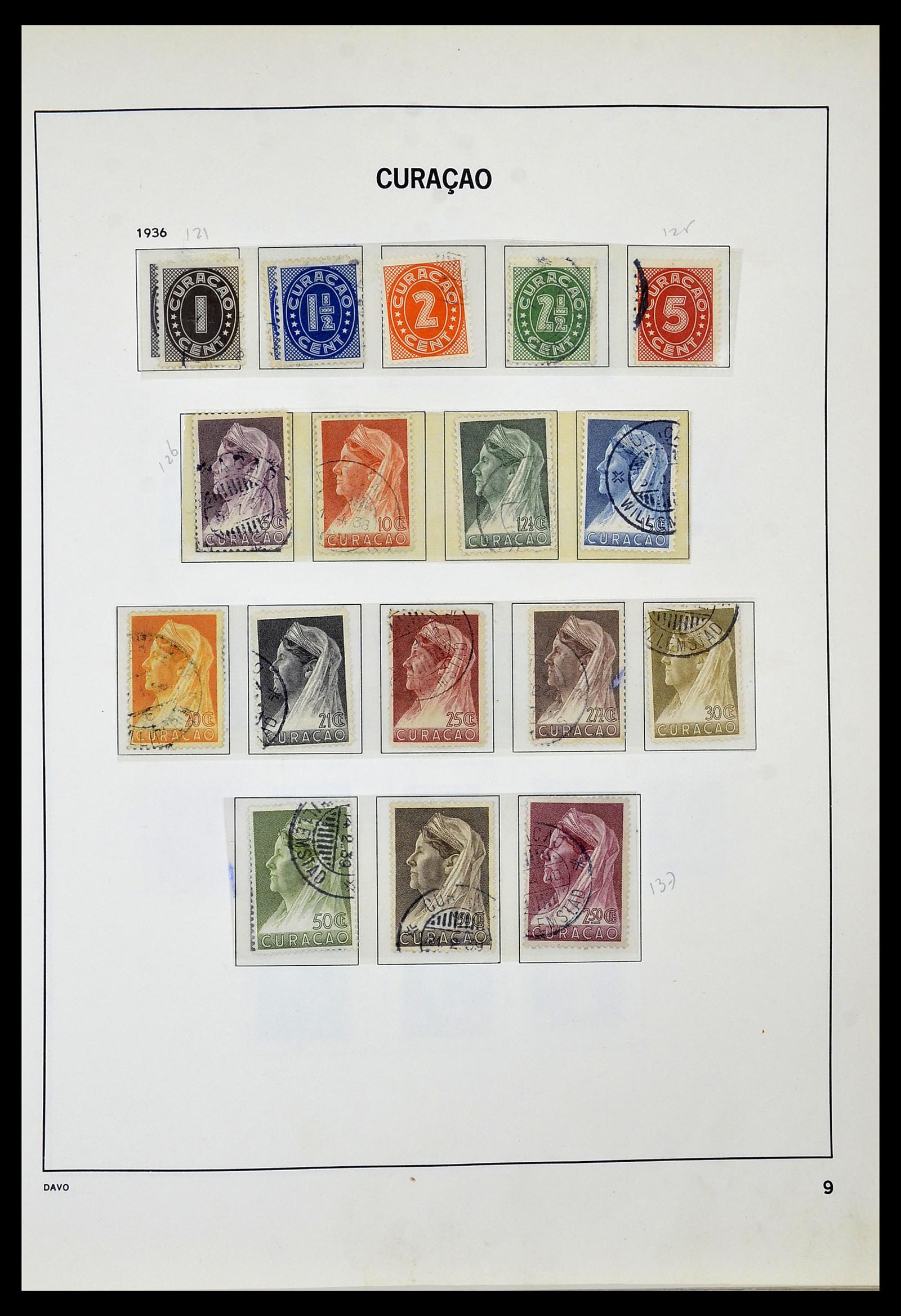 34520 049 - Postzegelverzameling 34520 Overzeese gebiedsdelen 1864-1975.