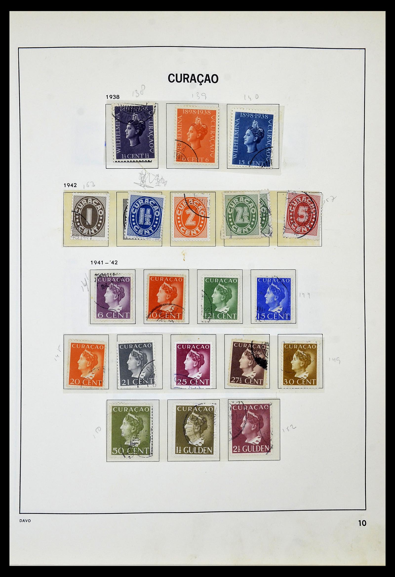 34520 050 - Stamp Collection 34520 Dutch territories 1864-1975.