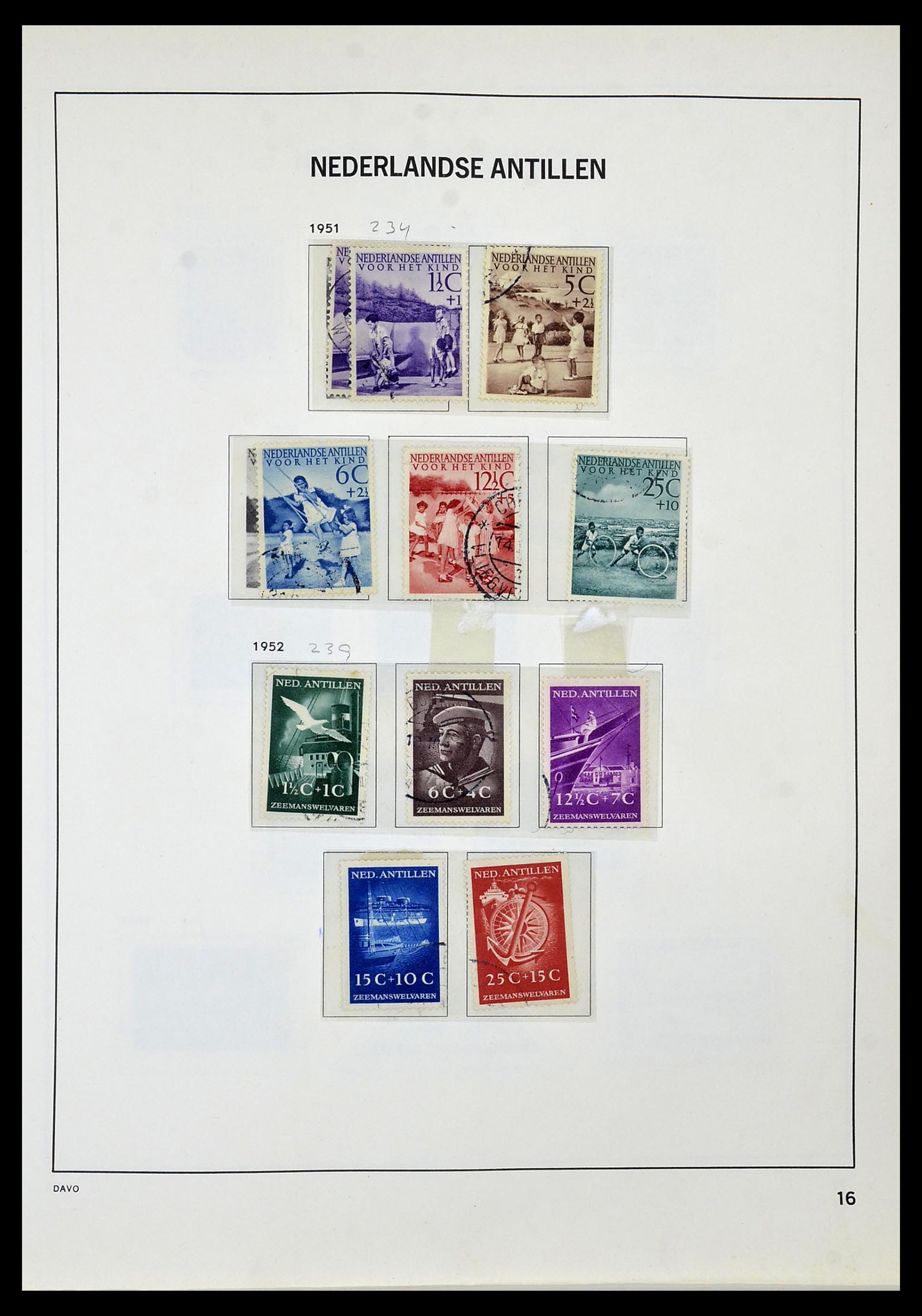 34520 056 - Stamp Collection 34520 Dutch territories 1864-1975.