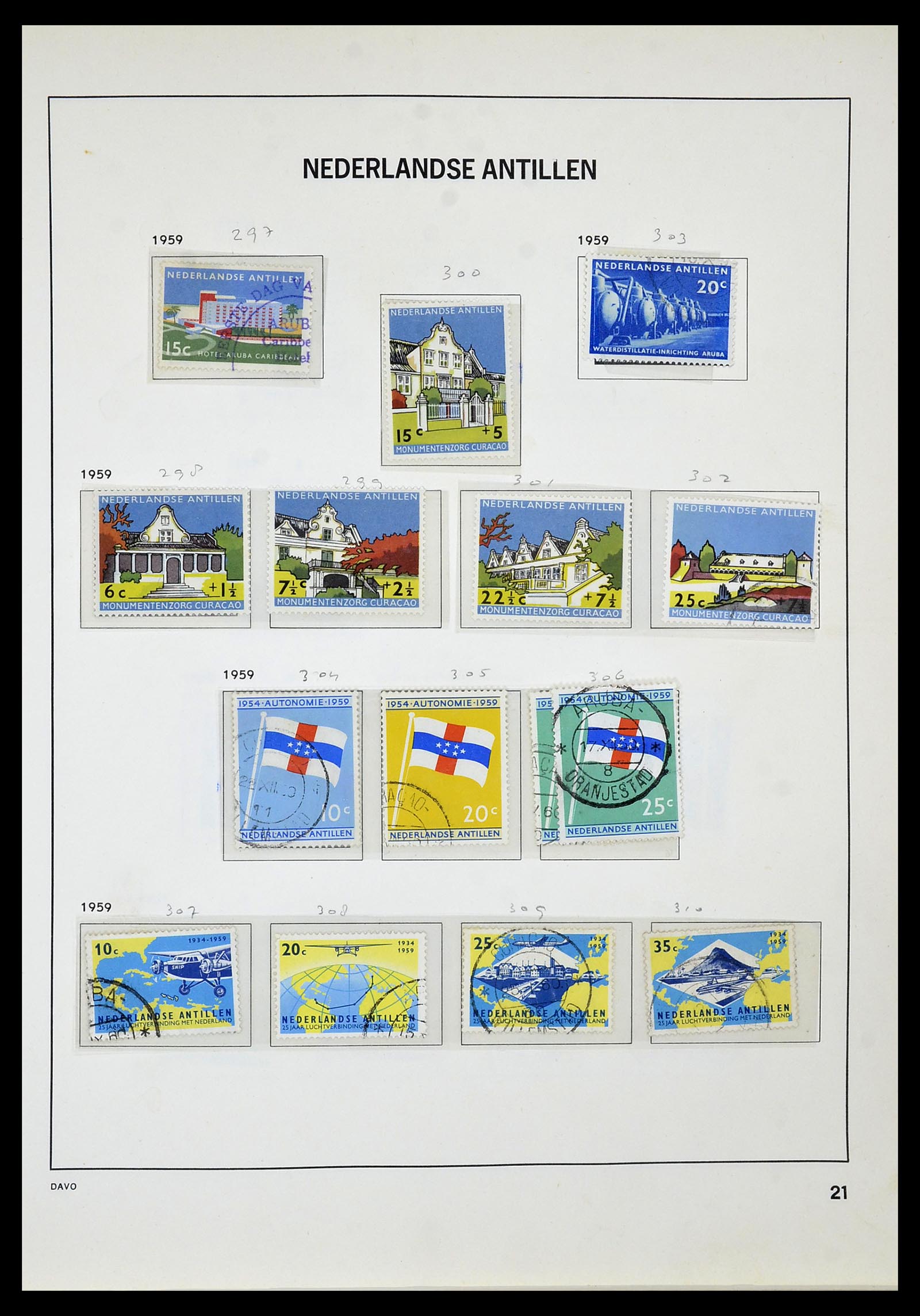 34520 061 - Stamp Collection 34520 Dutch territories 1864-1975.