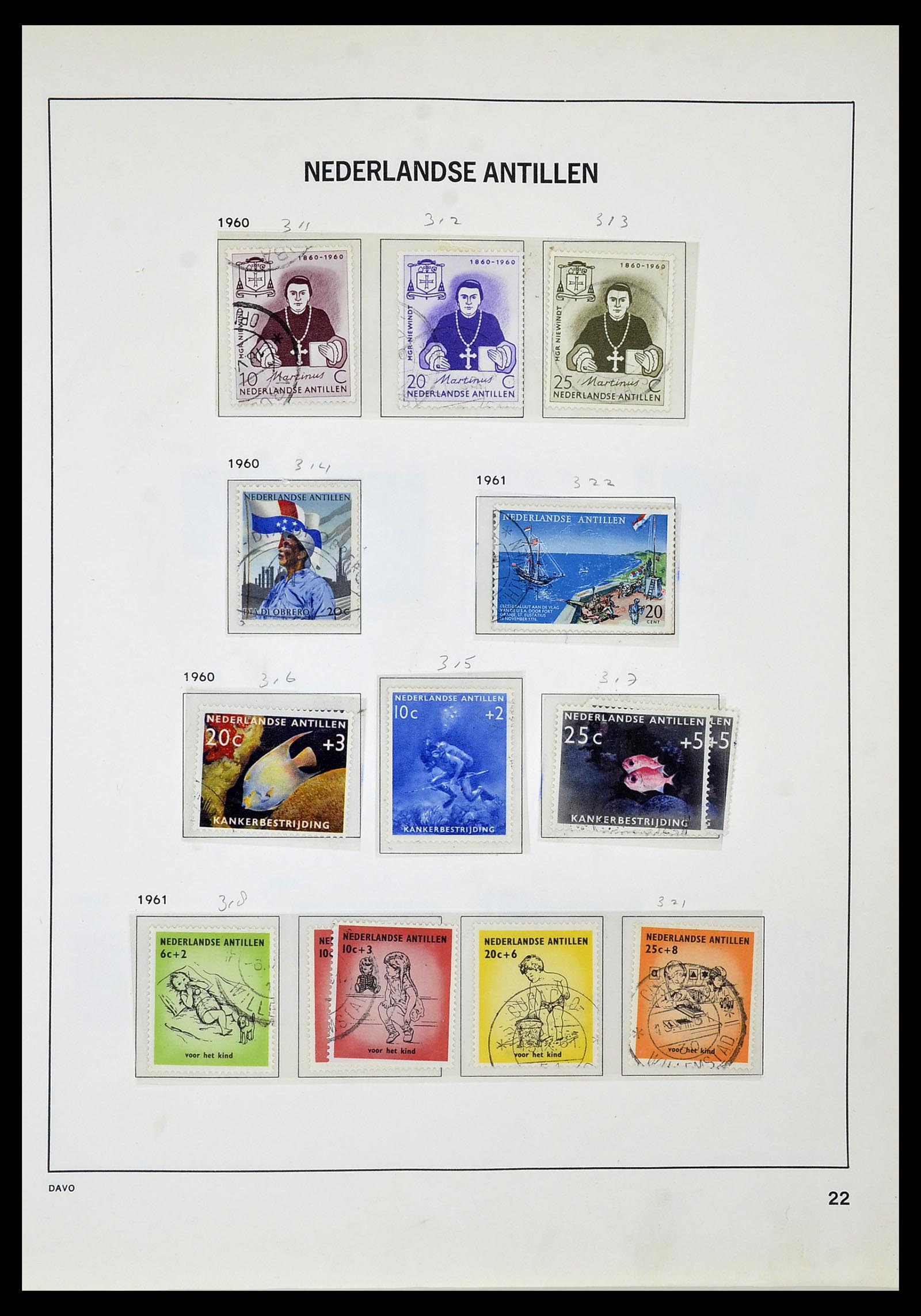 34520 062 - Stamp Collection 34520 Dutch territories 1864-1975.