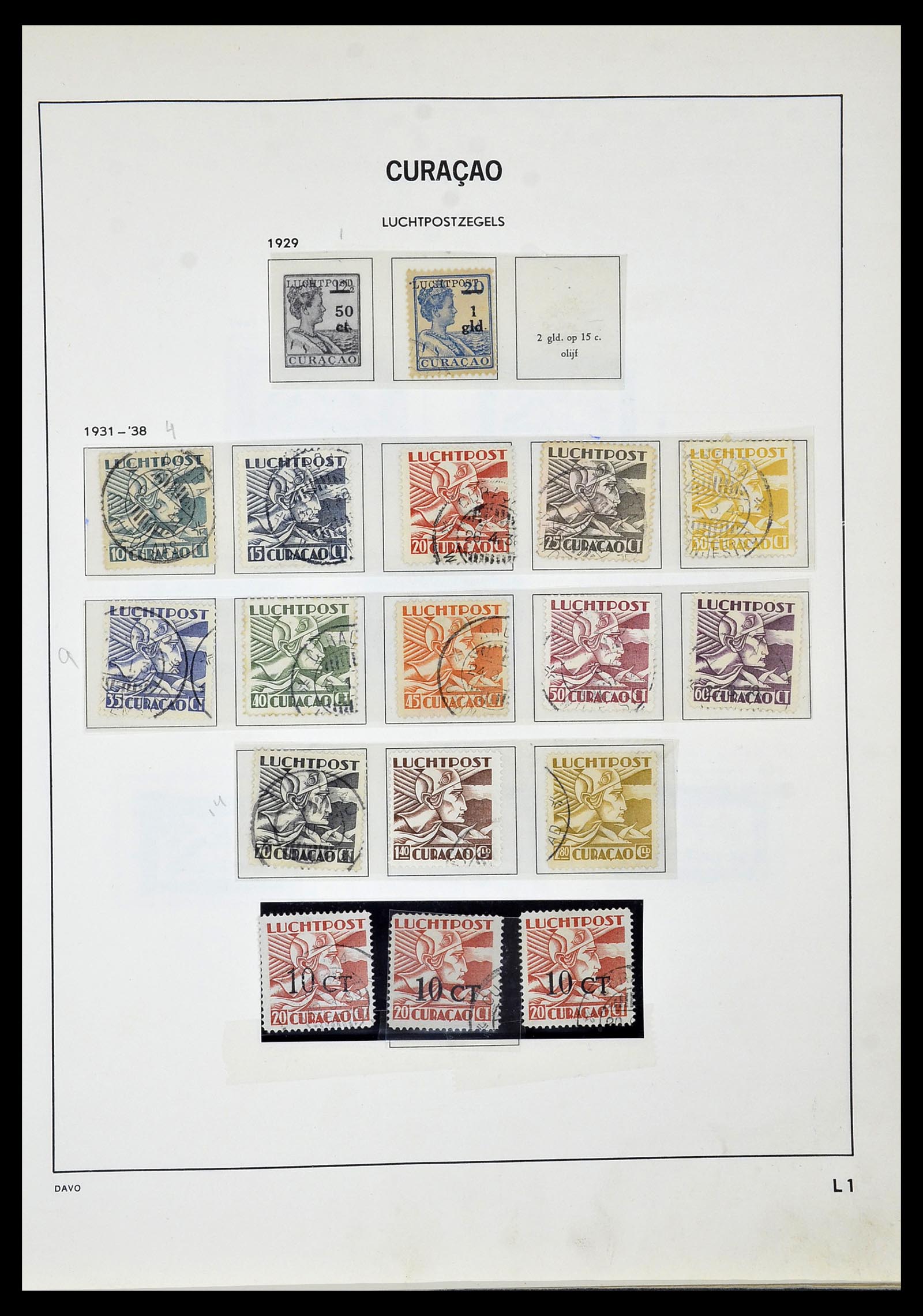 34520 073 - Stamp Collection 34520 Dutch territories 1864-1975.