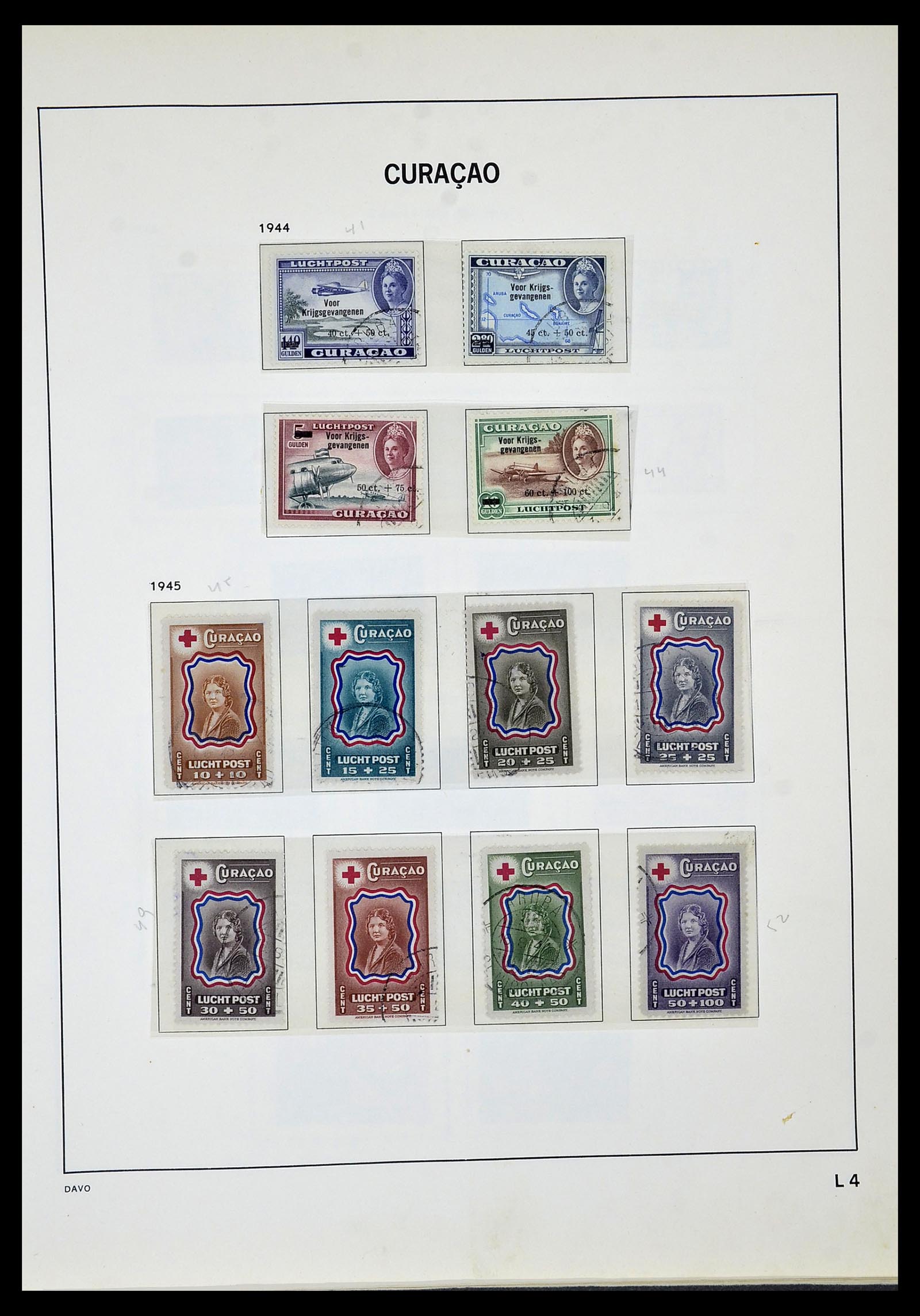 34520 076 - Stamp Collection 34520 Dutch territories 1864-1975.