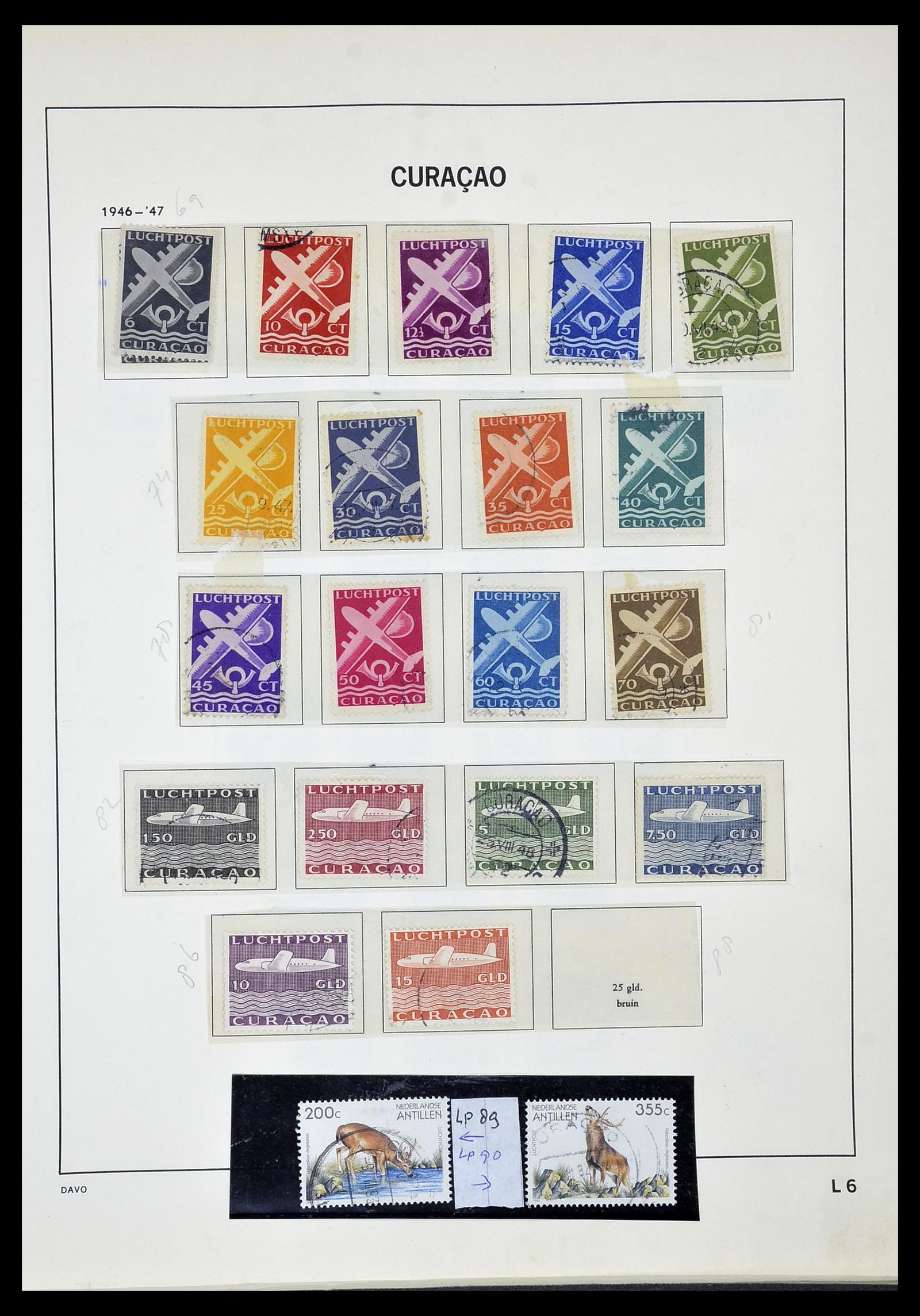 34520 078 - Stamp Collection 34520 Dutch territories 1864-1975.