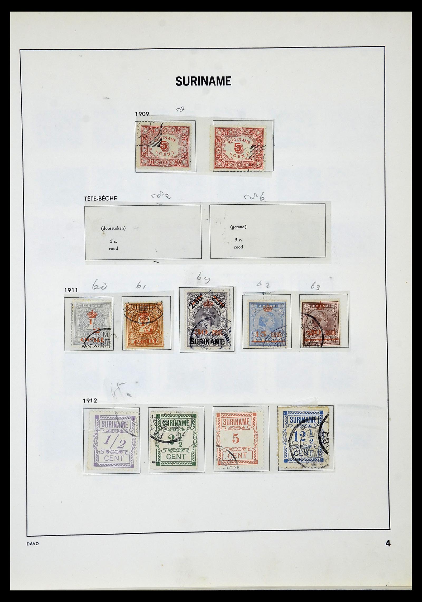 34520 085 - Stamp Collection 34520 Dutch territories 1864-1975.
